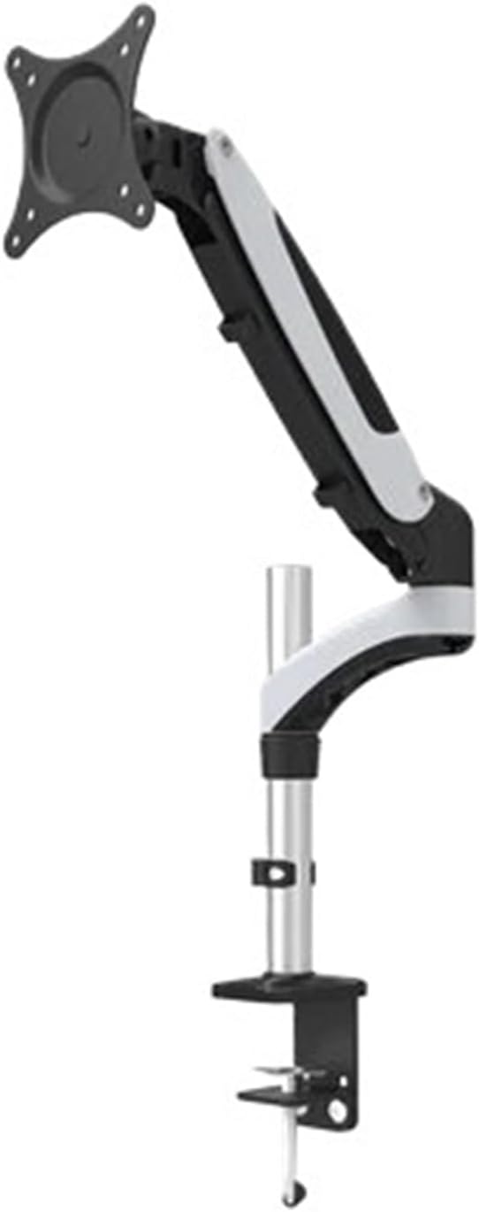 GM112C Gas Spring Full Motion Desktop Clamping TV Stand Flexible 15-27 Inch LCD LED Monitor Stand Arm Load 0-8 kg