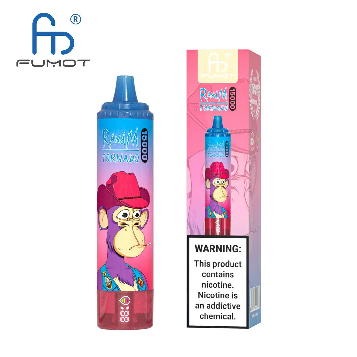FUMOT TORNADO 15K (20pcs) - MYEU VAPES