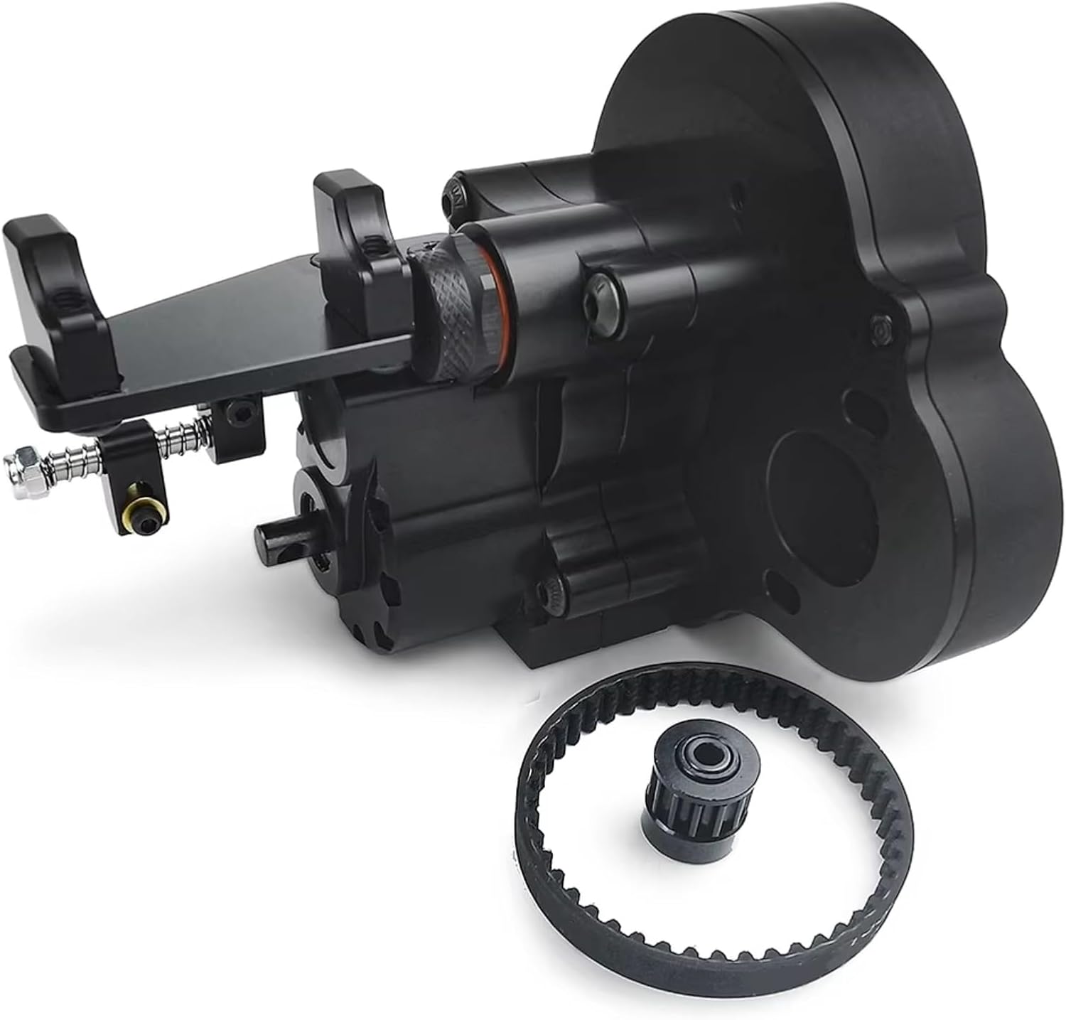 RC Gearboxes For Axial For SCX10 For Wrangler For Wraith 90048 1:10 Reverse Gearbox With Transmission Belt 2 Speeds RC Crawler Car Upgrade Parts