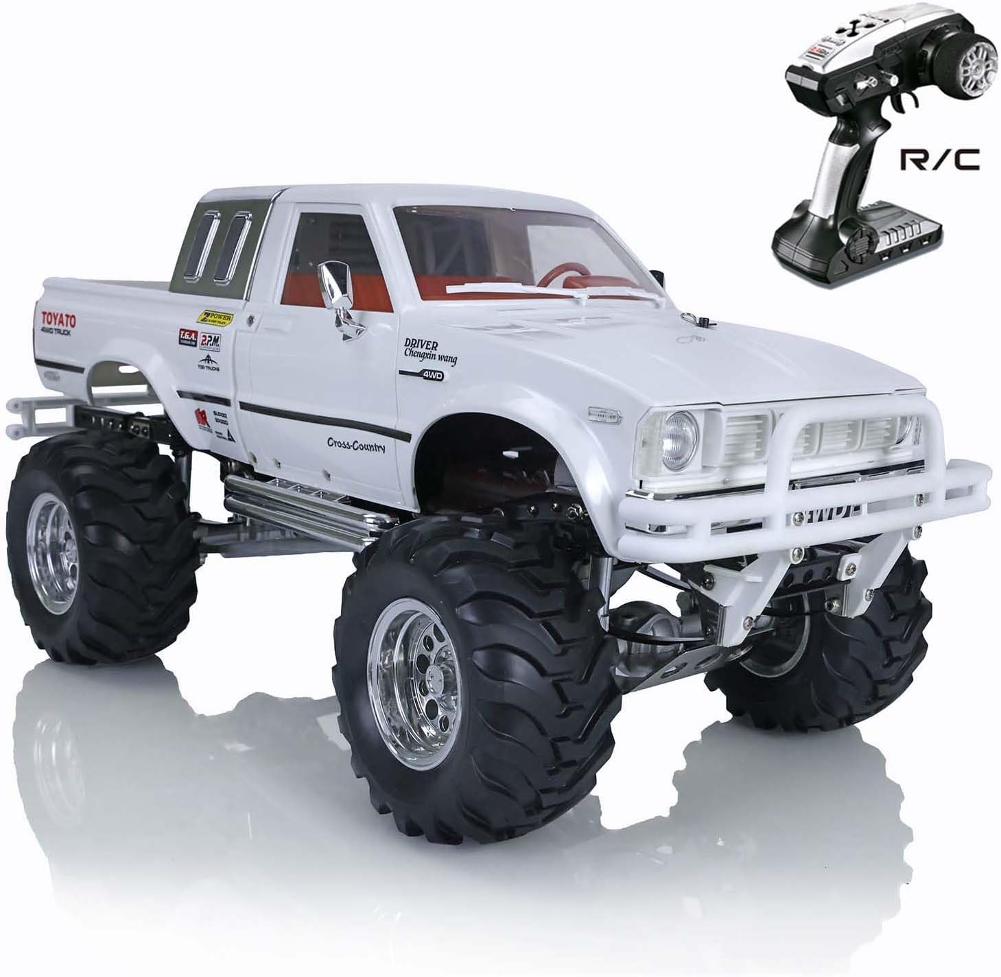 HG 1/10 RC Pickup Model 4 * 4 Rally Car Series Car Racing Crawler 2.4G RTR Motor ESC Motor Servo