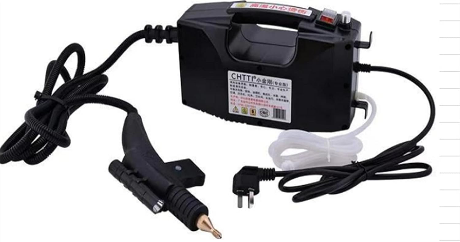 A1DFDFGOQSFG Steam Cleaning 3000W High Pressure Steam Cleaner Machine Pumping Sterilization Disinfector Steam Generator Washer Household Cleaner (Color : Burgundy) (Burgundy)