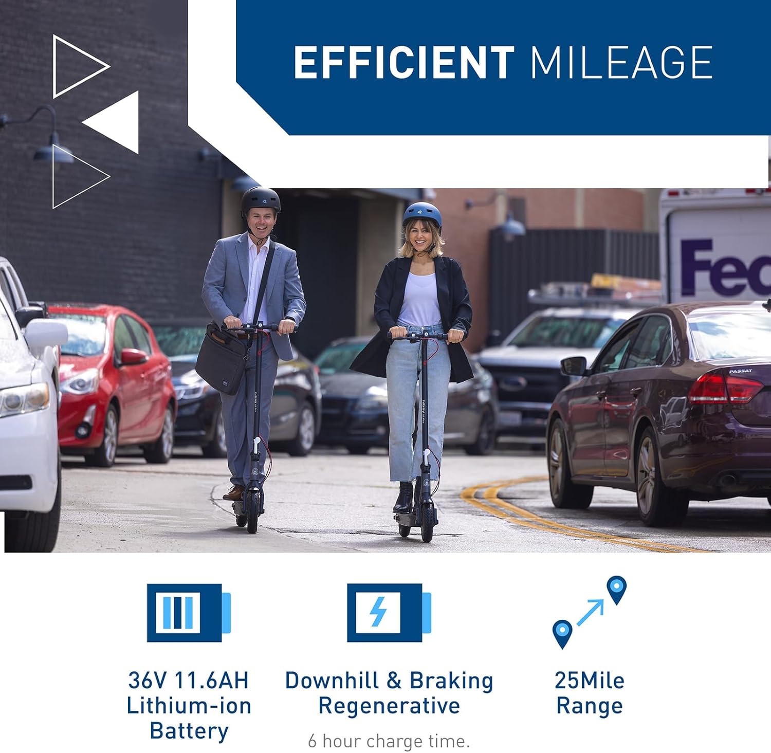 Hiboy S2 Pro/X300 Electric Scooter, 500W Motor, 10