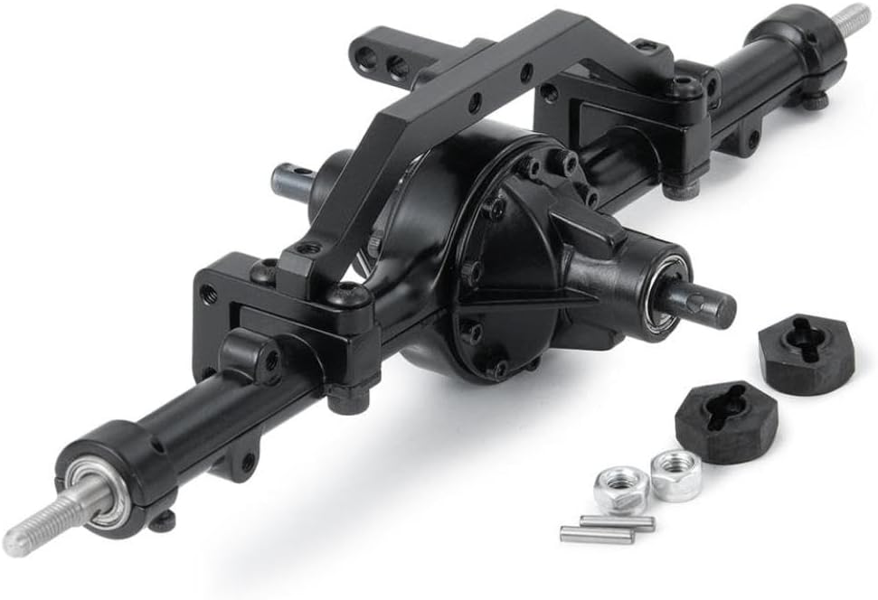 Metal Axle Complete Middle Axle for 1 10 RC Crawler Rock Car Axles Upgrade Parts Compatible with 1 10 RC Vehicles