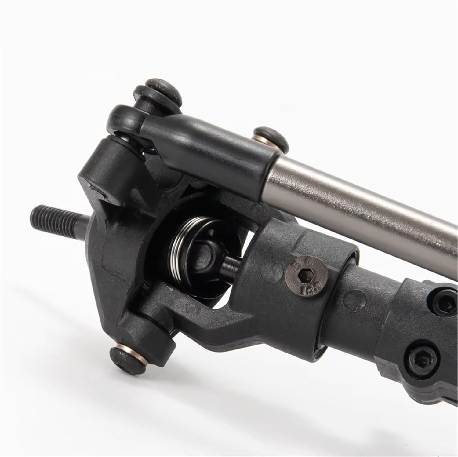 RC Car Upgrade Parts Compatible with Axial for SCX10 II 90046 90047 90027 90028 Upgrade Parts RC Car Front Rear Straight Axle for 1/10 RC Crawler(Rear and Front)