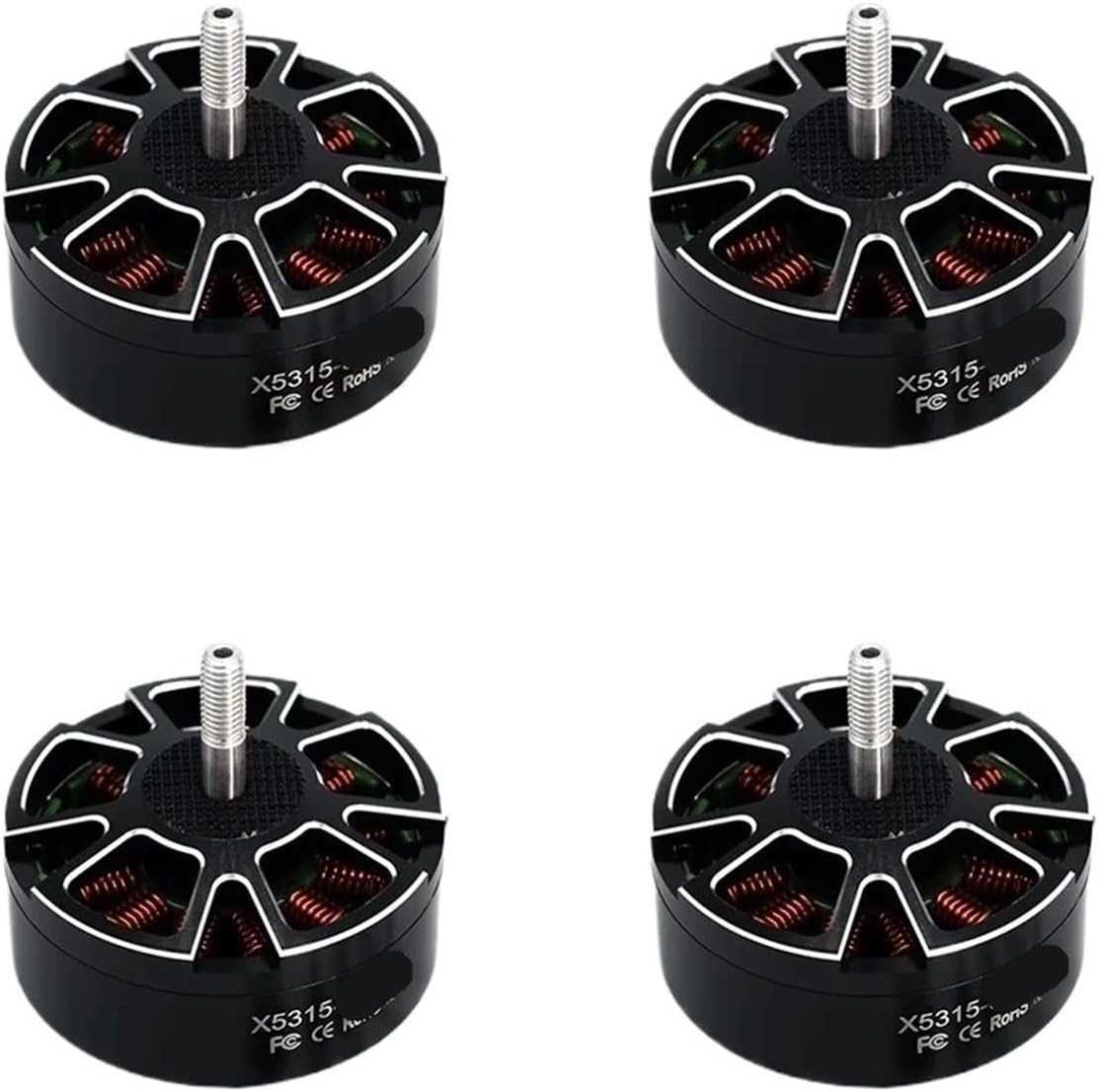 4pcs/lot RC Motor X5315 brushless Motor 250KV 340KV 420KV 500KV 4-8S(4pc-X5315 500KV)