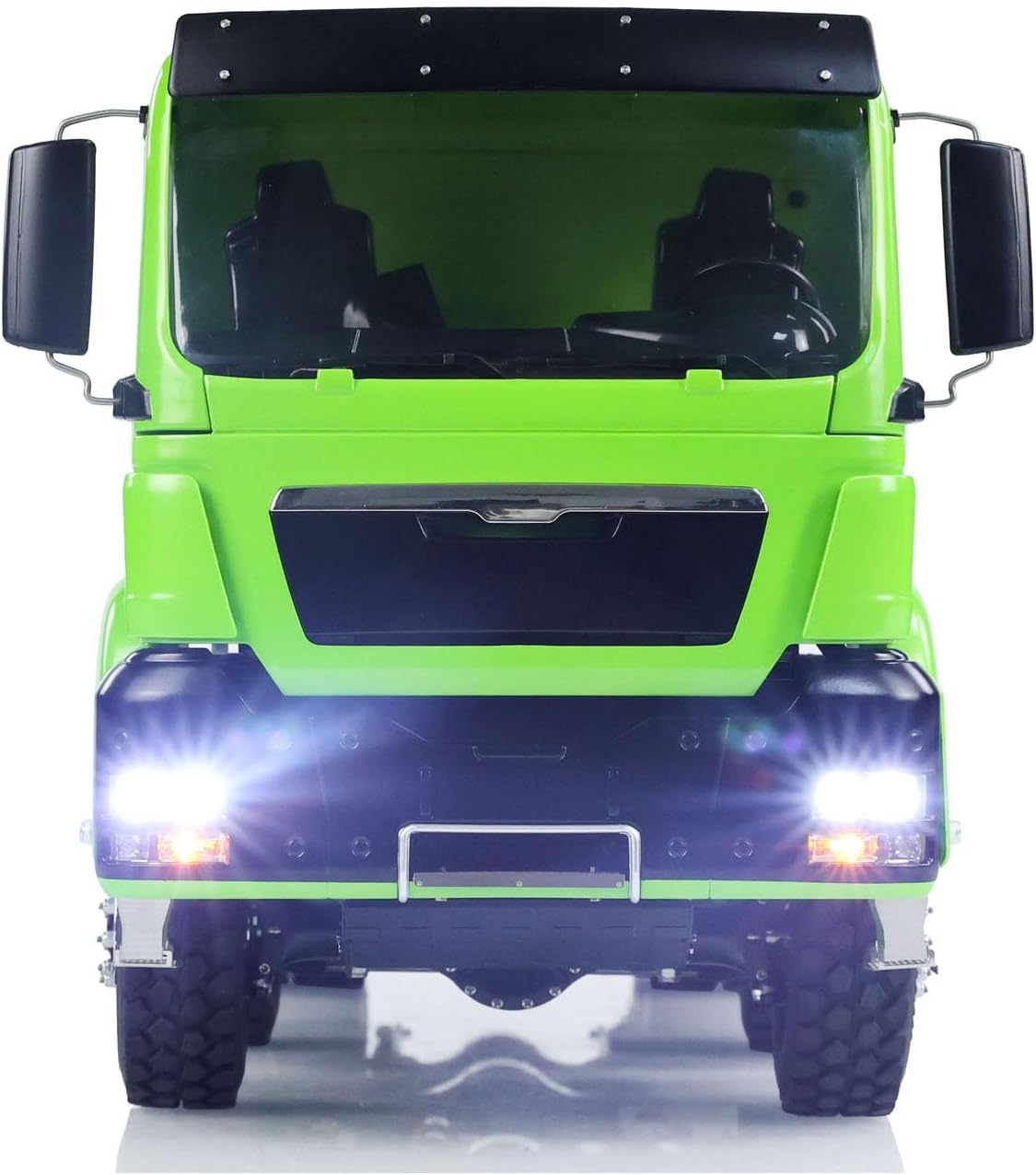 TOUCAN RC HOBBY 1/14 LESU TGS RC Hydraulic Roll On Off Dump Truck 8x8 Metal Chassis Dumper Differential Lock EDS Axles 2Speed Gearbox Model Car for Ages 14+