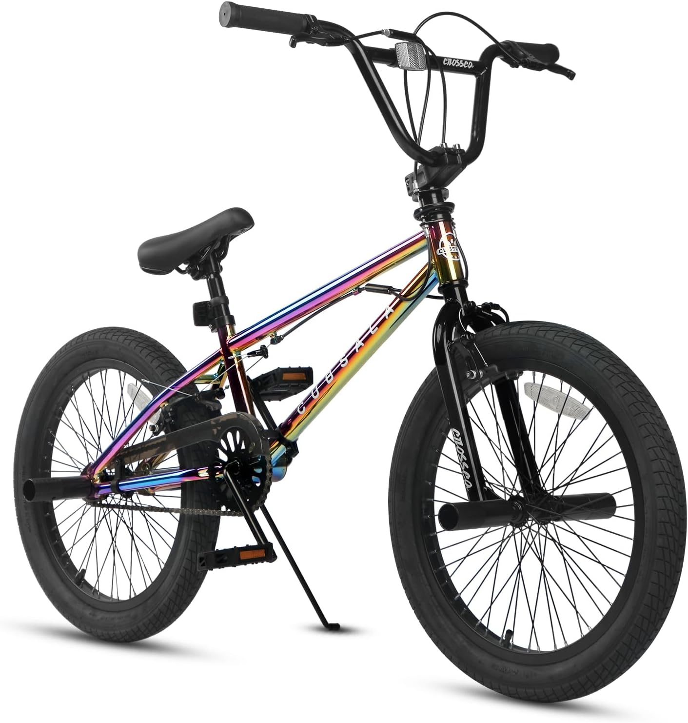 Freestyle BMX Bike, 18 20 Inch Kids Bicycle for 5-13 Years Old Kids and Beginner Level Rider, Multiple Colors