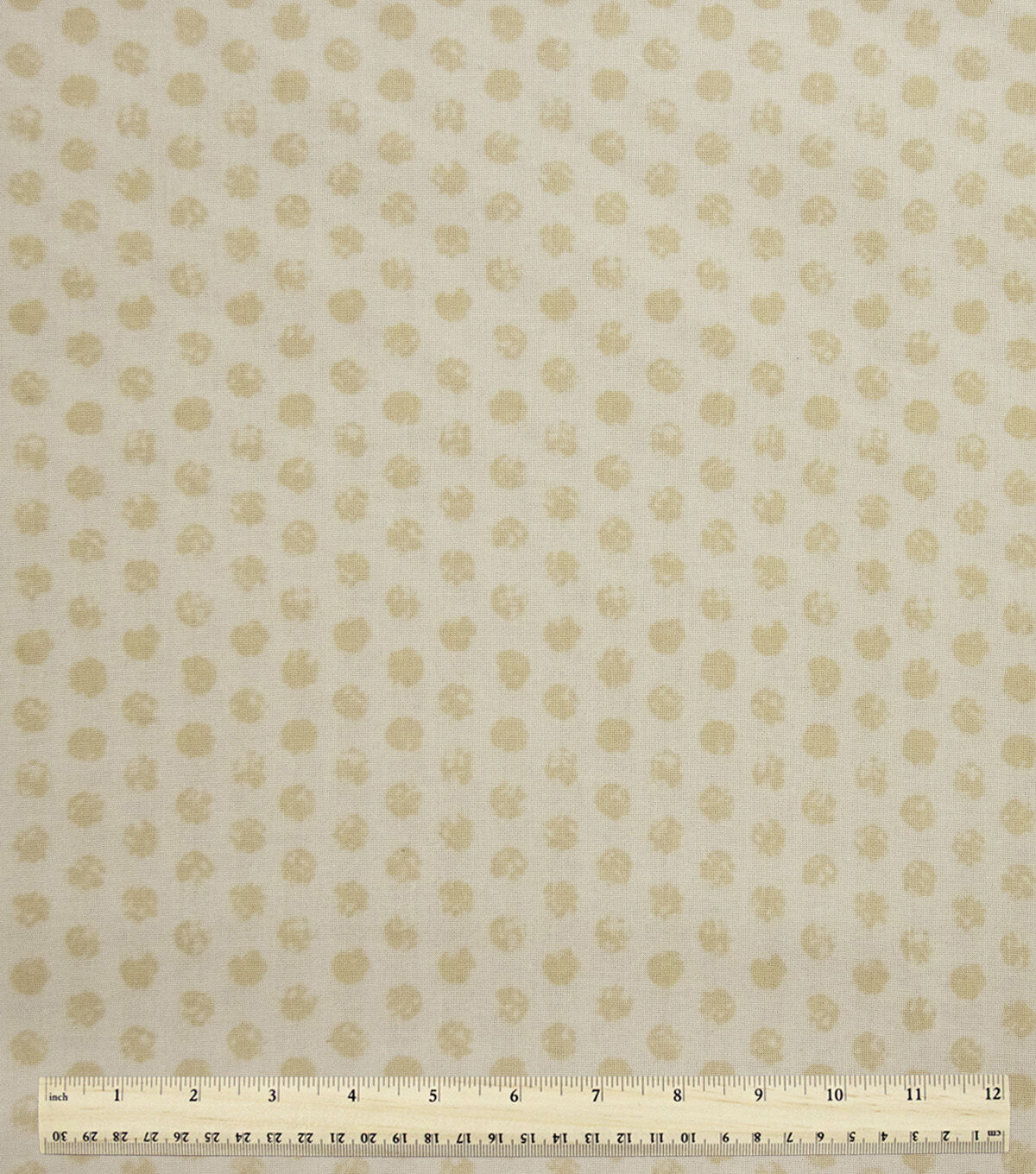 Dots on Cream Quilt Cotton Fabric by Keepsake Calico