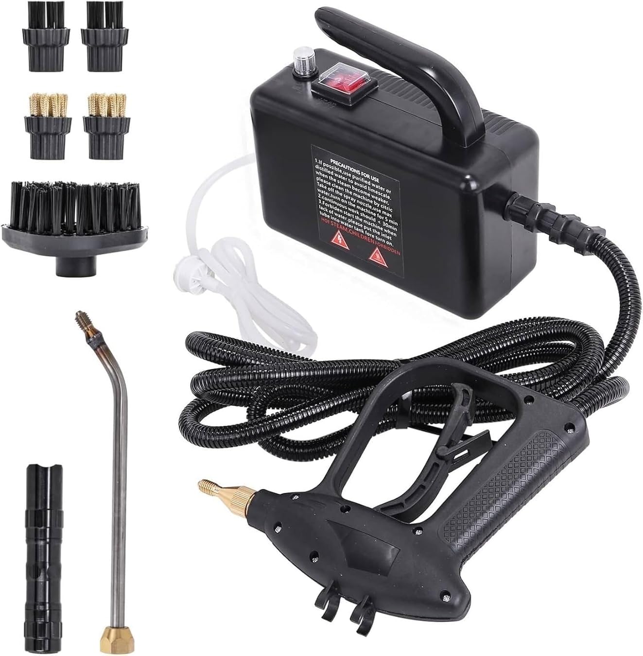 Handheld High Temp Portable Cleaning Machine, Surface Steam Cleaner, Multi-Surface Tools Included to Remove Dirt, for Cleaning Kitchen, Sofa, Car Seat(1700W)