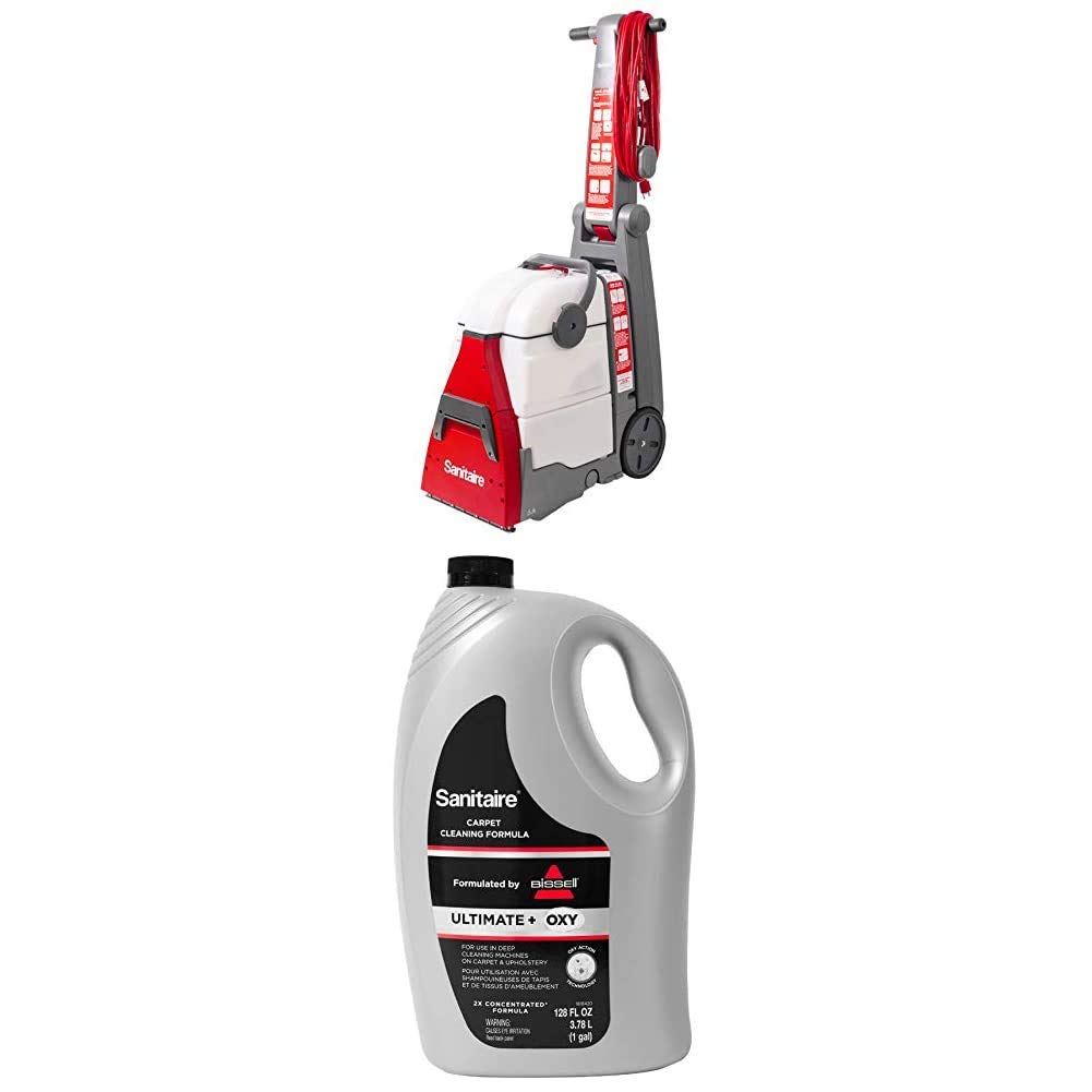 Sanitaire Restore Upright Carpet Extractor + Ultimate Carpet Cleaner
