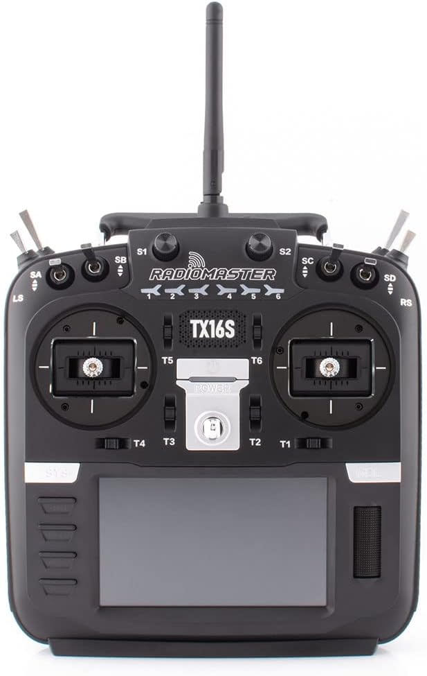 RadioMaster TX16S Mark II 2.4GHz 16 Channel EdgeTX Radio Transmitter Mode 2 (ELRS w/Hall Gimbals)