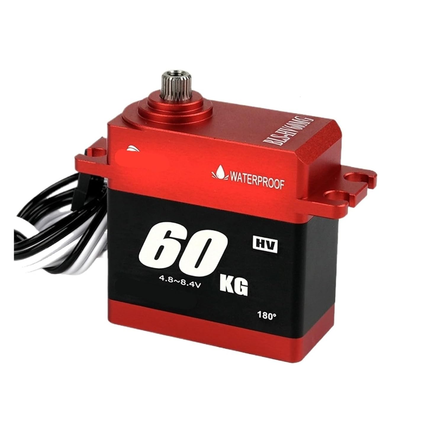 60KG RC Servo BLS-HV60 Metal Digital for Remote Control Cars(180 Degree)