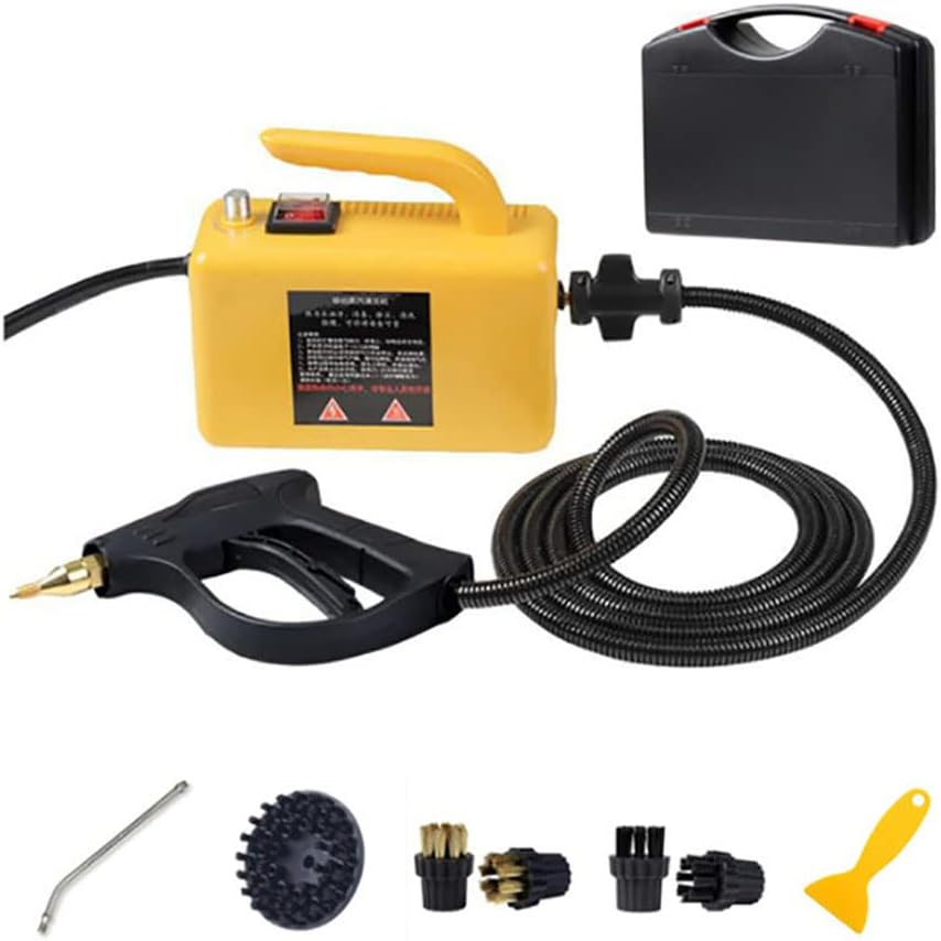 High Pressure Steam Cleaner,2600W Handheld Carpet Steam Cleaning Machine, Portable Steam Cleaner for Household Kitchen Bathroom Car