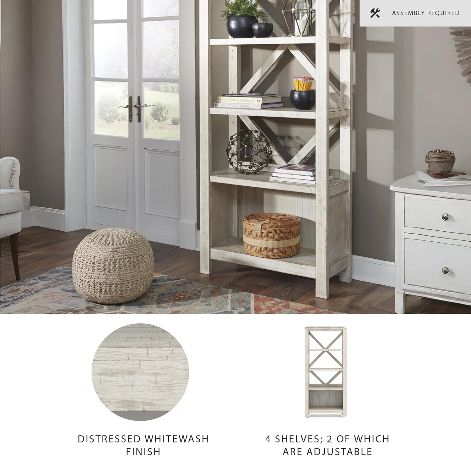 Signature Design by Ashley Carynhurst Rustic Farmhouse 75