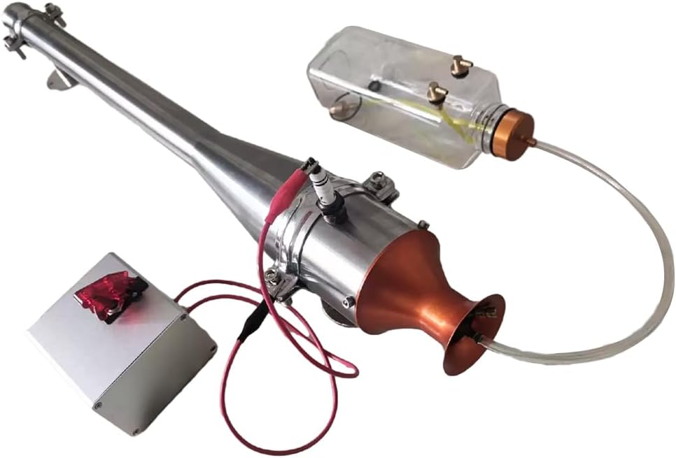 Pulse Jet Engine That Works, Medium Valve-Controlled Gasoline Internal Combustion Model Airplane Model Engine, Gift for Adult, RTR Version