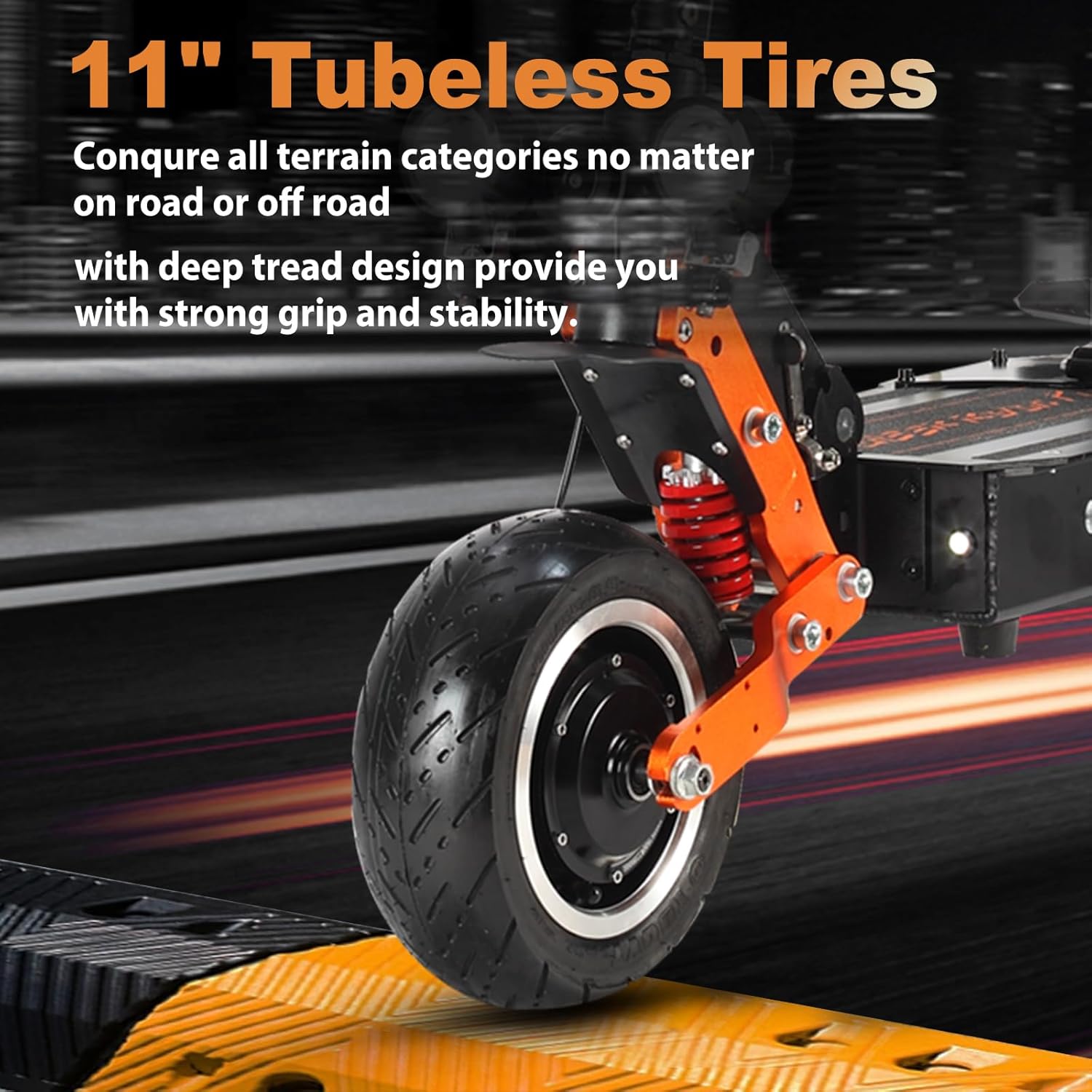 ZO01 Plus Electric Scooter, 6000W Dual Motors Up to 58 MPH, 60 Miles Range 60V35AH Battery, 11