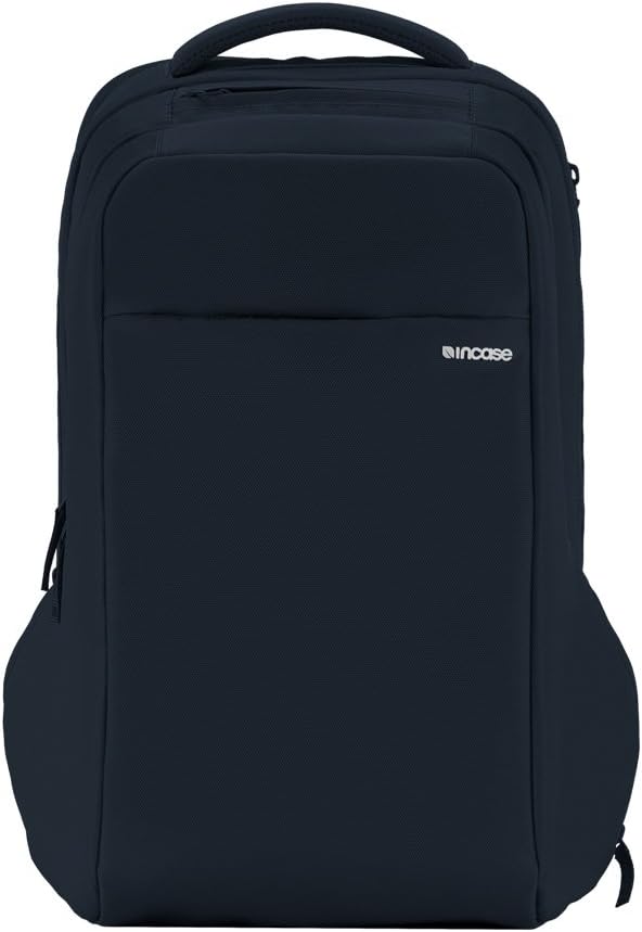 Incase ICON Backpack – Large Tech Backpack for Business, School, Travel – Laptop Bag with 8 Compartments, Fits 16 Inch Devices – Dedicated Laptop, Tablet, Phone and Accessory Pockets - Navy