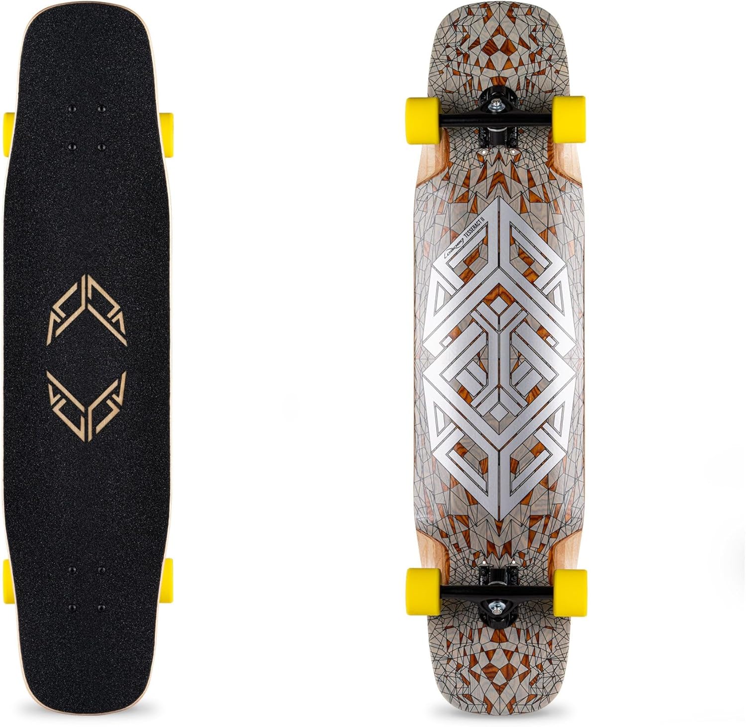 Loaded Boards Tesseract II Longboard Freeride Freestyle Sliding Skateboard