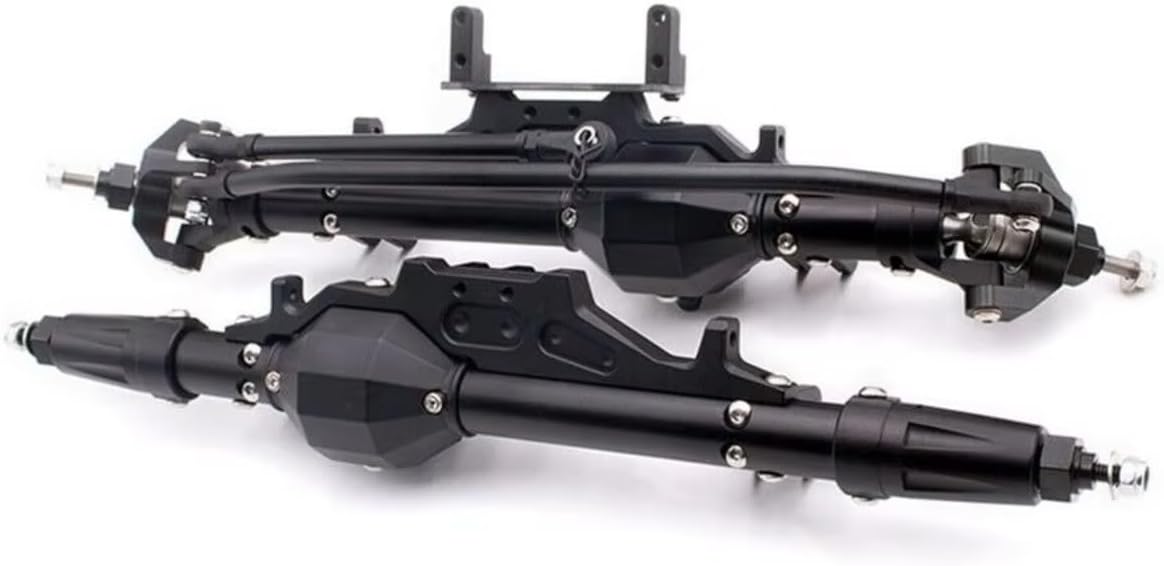 RC Axle Models For Axial For Wraith RR10 AR60 For Racing 1/10 Aluminum Front Rear Axle Complete Set Upgrades Parts Accessories RC Crawler Car(Rear)