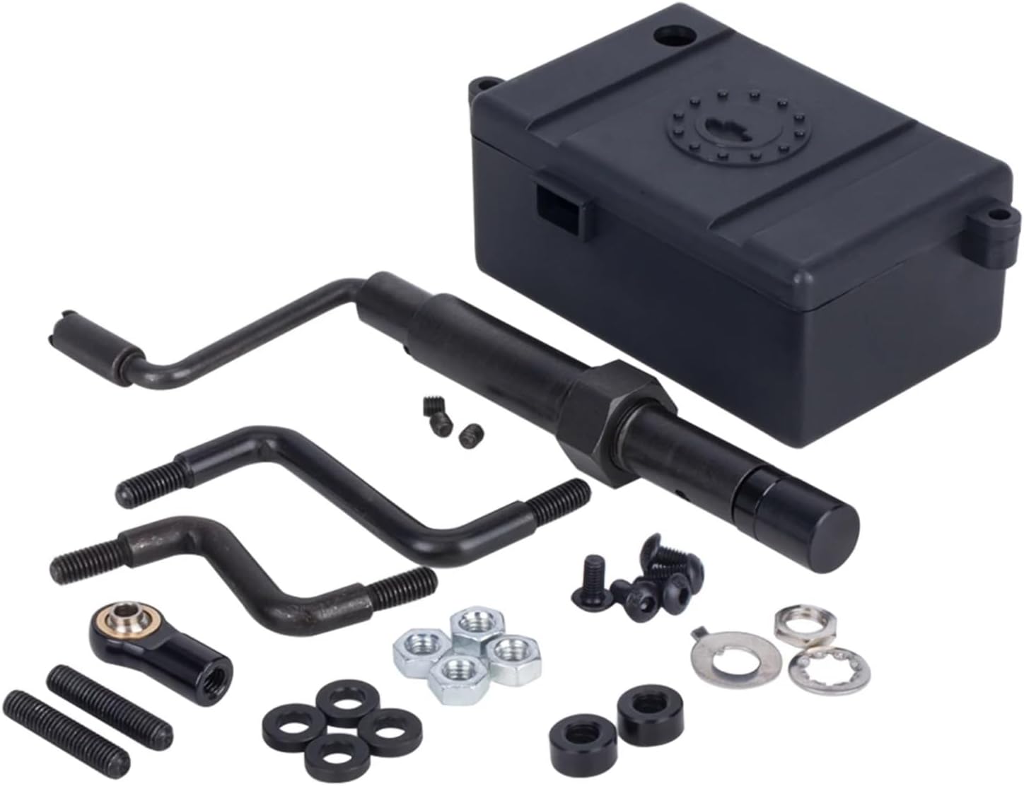 RC Upgrade Accessories for Axial for SCX10 for TRX4 for TRX6 D90 1/10 Double Axle with Light Metal Trailer Bucket Flat Plate Large Trailer RC for Rock Crawler