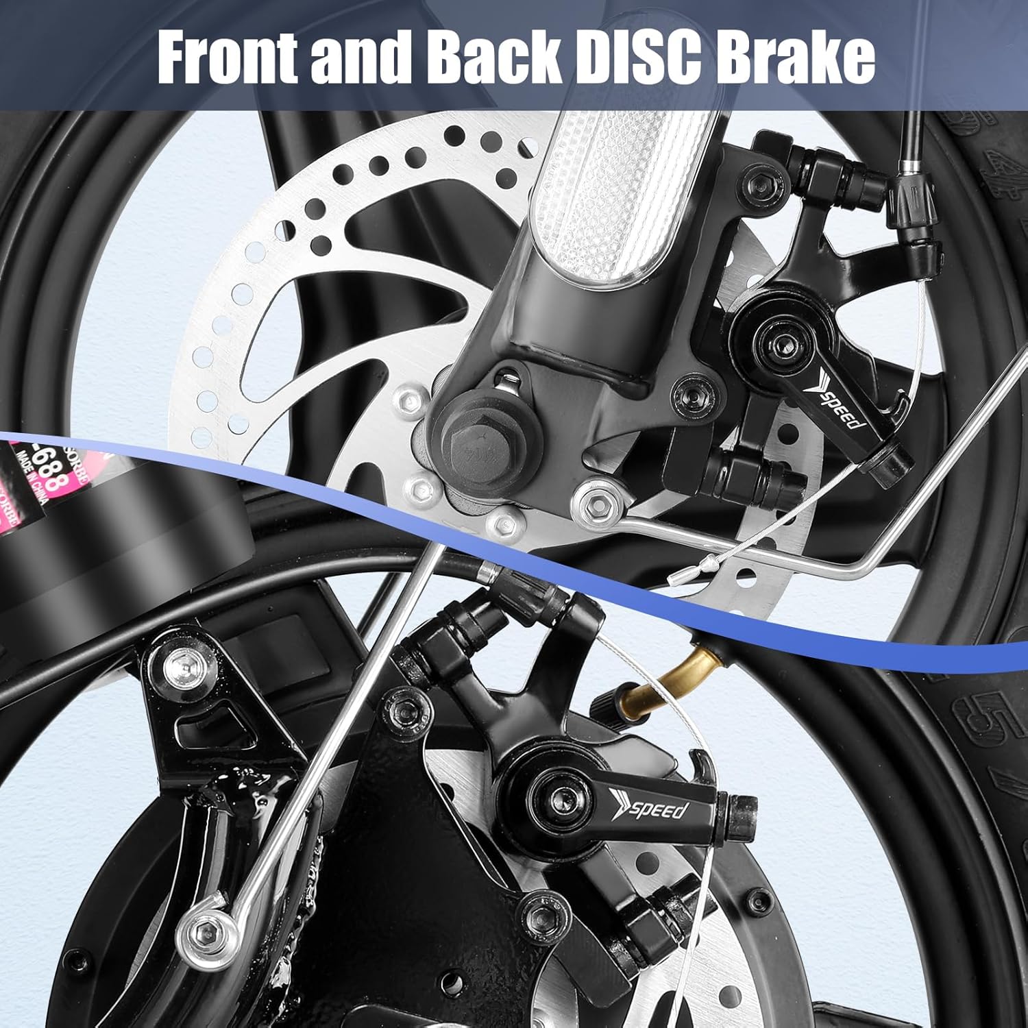 Caroma Electric Scooter for Adults with Seat, 800/1200W Motor, Max 30Miles Ranges&20Mph, 14