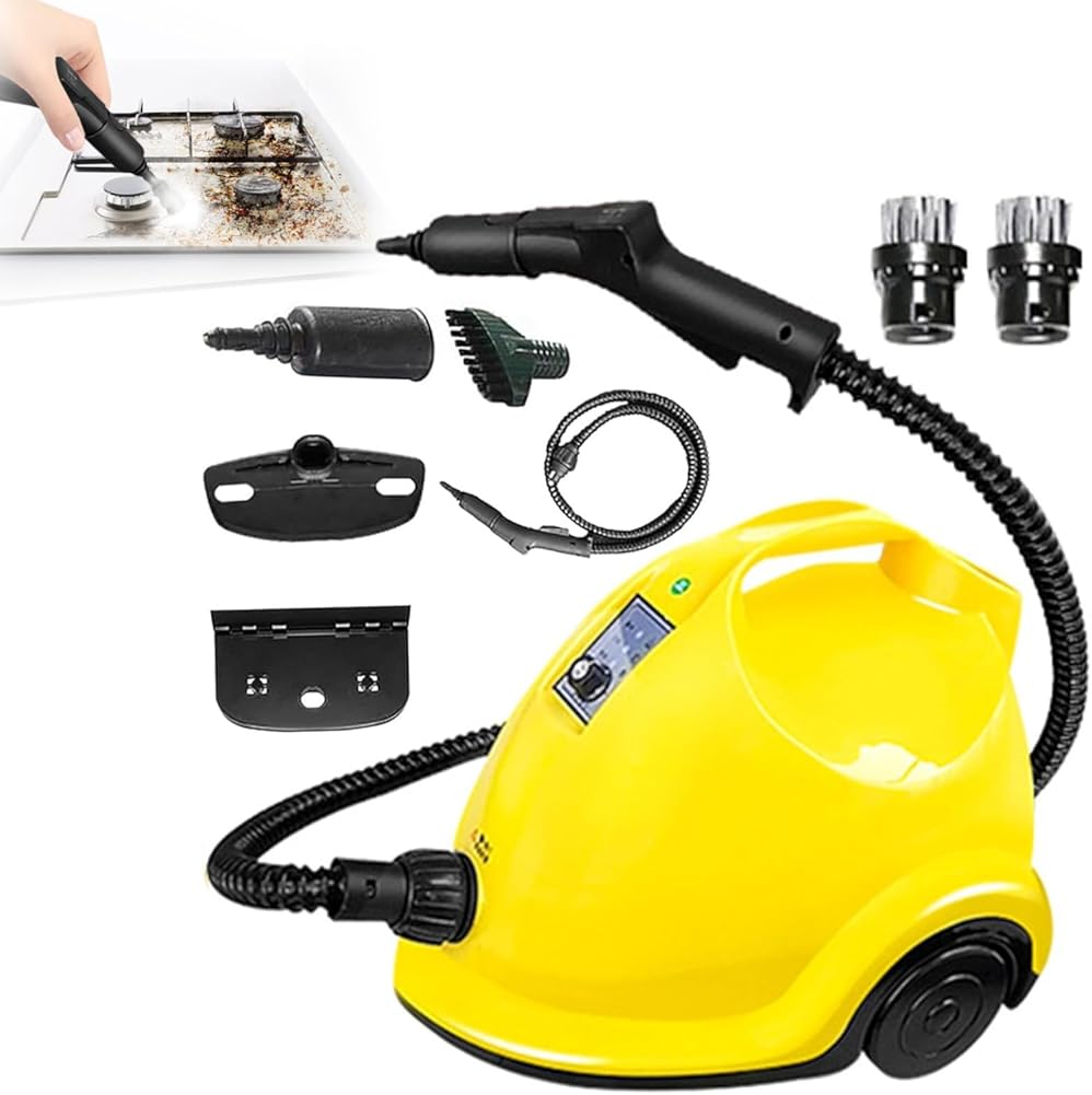 Handheld Steam Cleaner, Powerful Multifunctional Steam Machine, High Temperature Steam, for Cleaning Carpets, Ovens