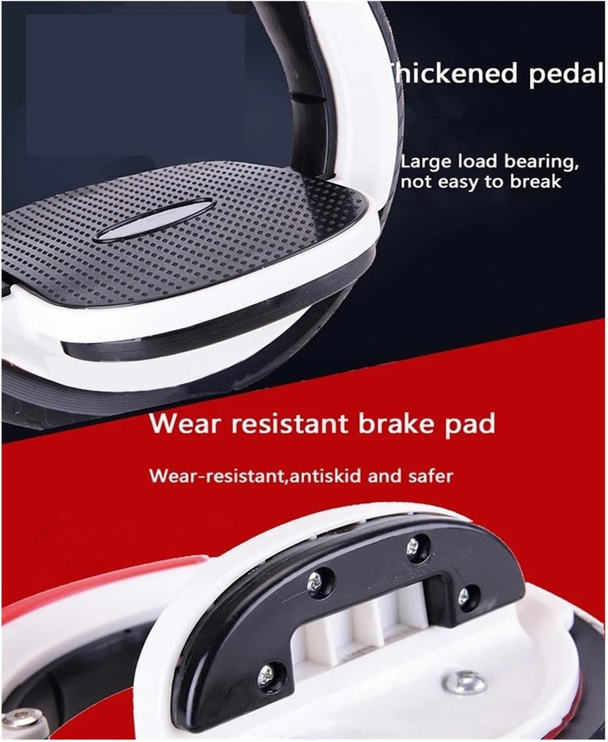 Non Inflatable Silent Split Type Skateboard, High-Speed Drifting Commuting Skateboard, Outdoor Adult Track Anti-Skid Support Wheel