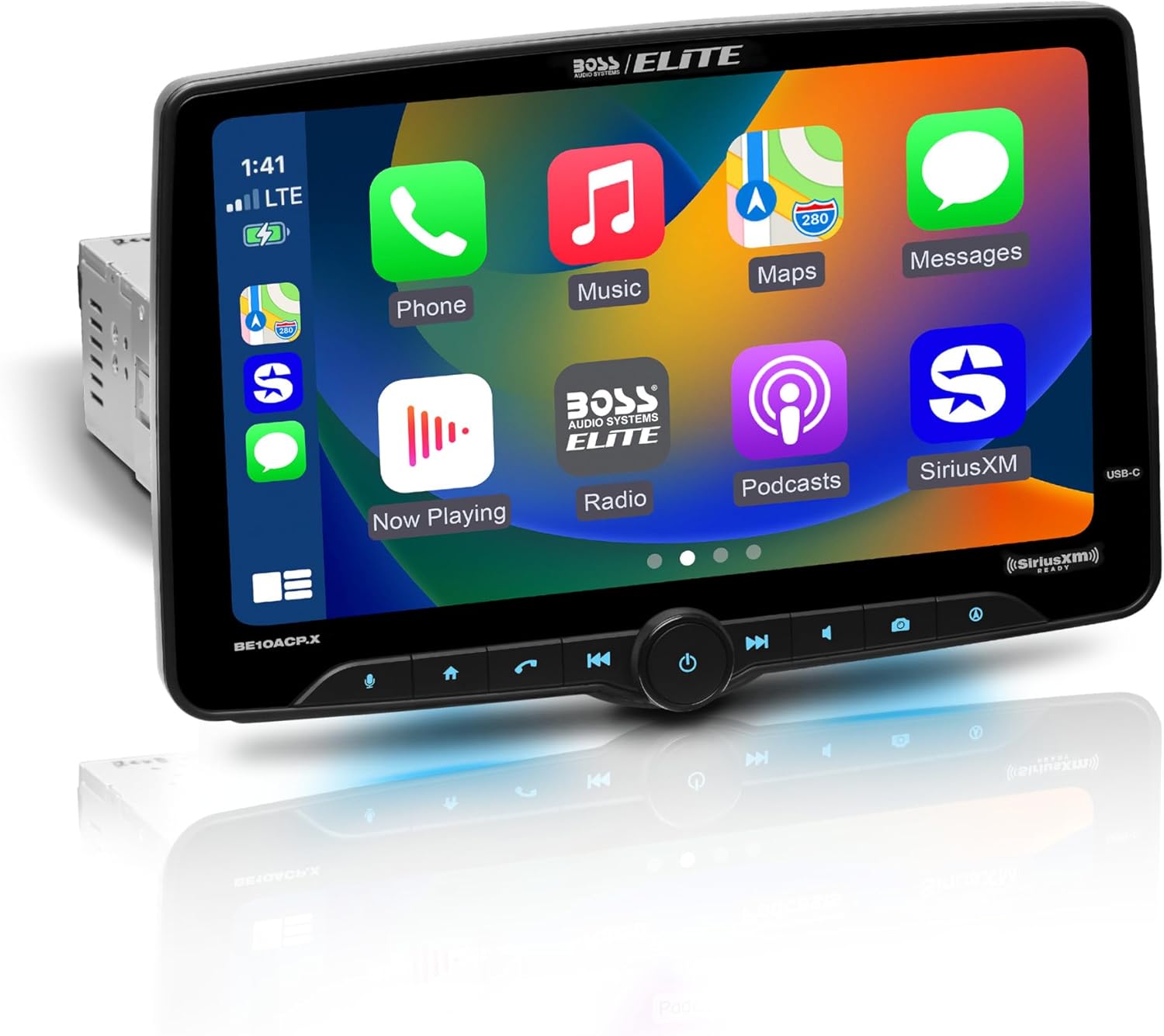BOSS Audio Systems Elite Series BE10ACP.X Car Stereo - CarPlay Android Auto