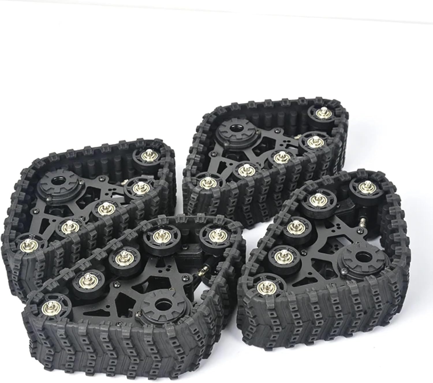 RC Upgrade Accessories for Yk4102 Yk4103 Yk4082 Yk4083 for Yikong Parts Track Tires Snow Tires 1set 1/10 1/8 RC Model Car Crawler Modification Accessories