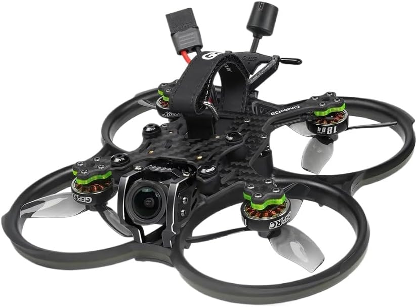 Cinebot30 HD O3 Drone System 6S 2450KV Compatible VTX O3 Air Unit 4K 60fps Video 155 Wide-Angle RC Quadcopter Freestyle Drone(TBS Nano RX 4S)