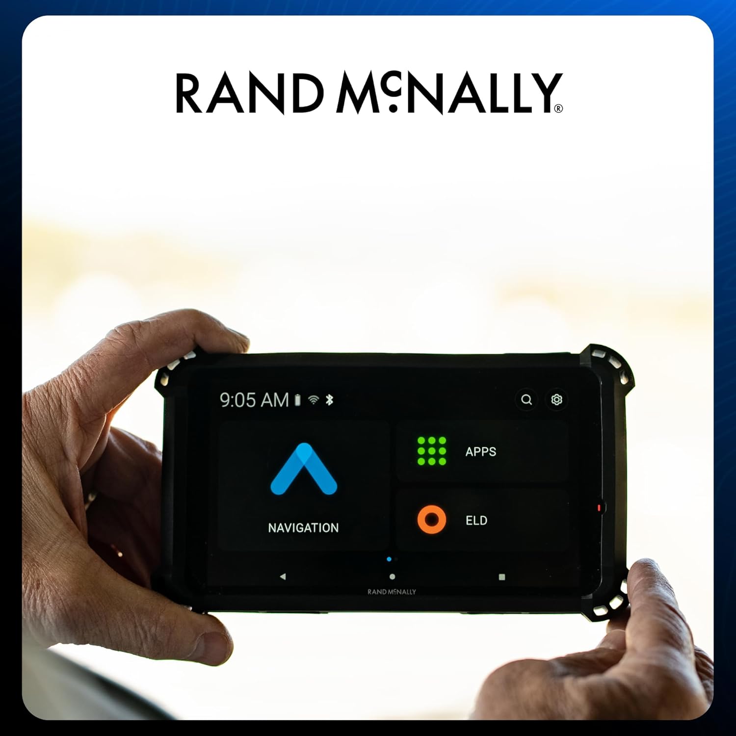 Rand McNally RANDTAB6 6-inch GPS Truck Navigator with Industry's Best Custom Trucking Routes, Rand Navigation 2.0 with 2025 Maps