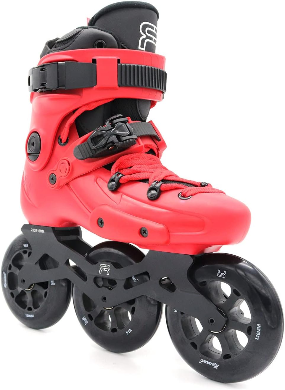 FR Skates FR1 310 RED 2019-3 Wheel Frames and 110 mm Wheels Inline Skates for Freeride, Slalom, City Skating. Popular French Brand