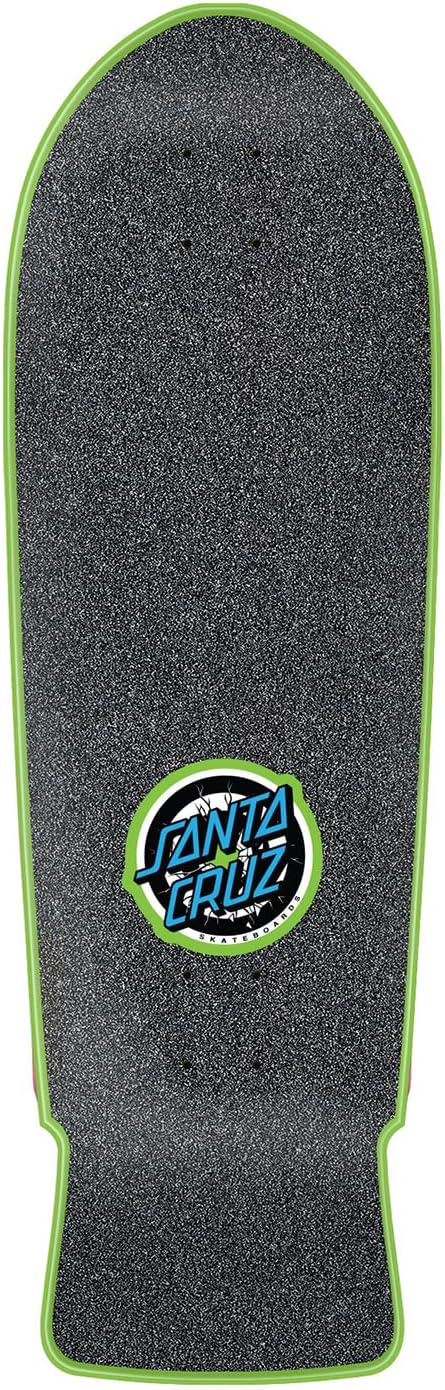 Santa Cruz Roskopp One 10.0in x 31.4in Shaped Skateboard Cruzer
