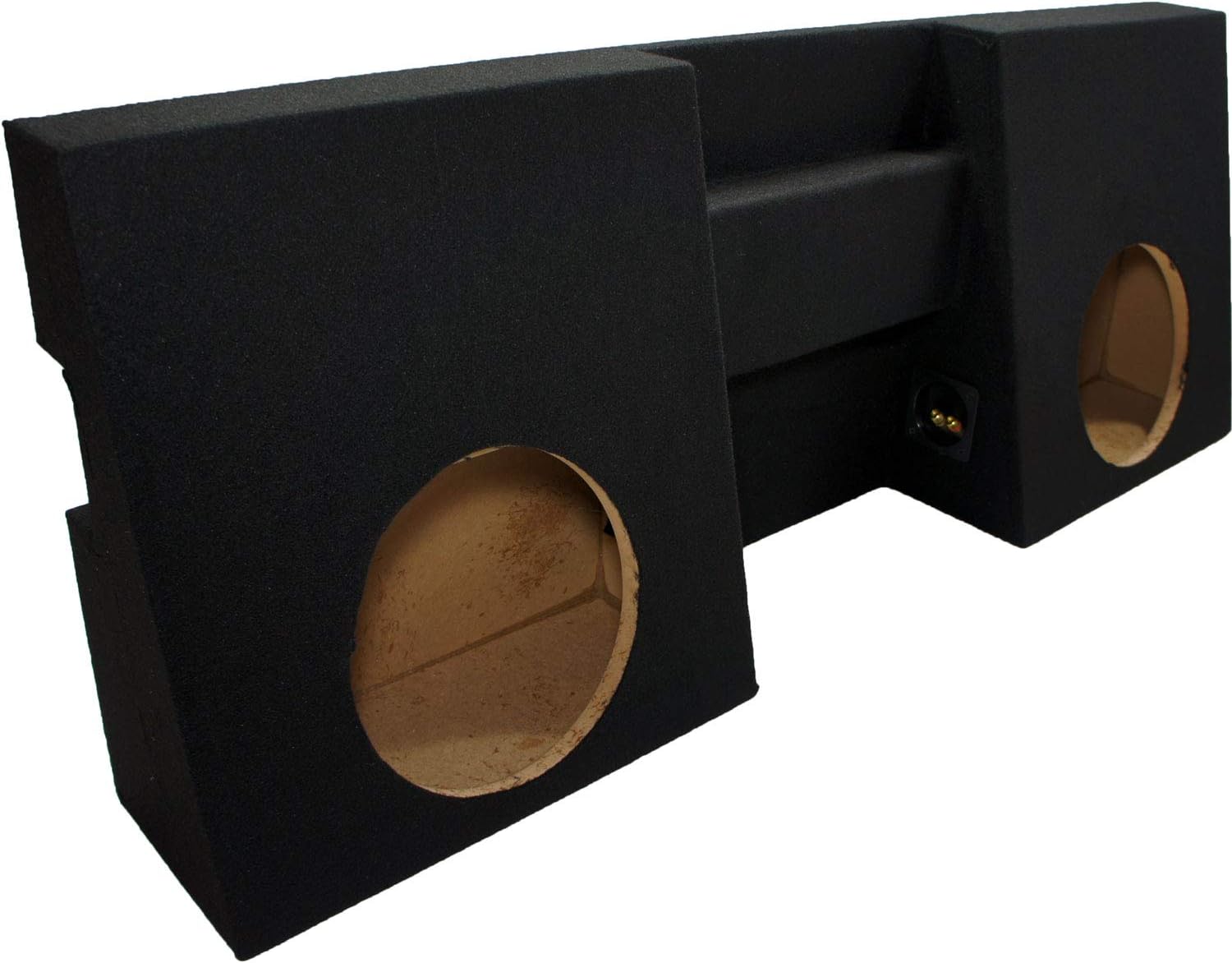 American Sound Connection Kicker Bundle Compatible with 2005-2015 Toyota Tacoma Double Cab 43C104 Comp C10 Dual 10