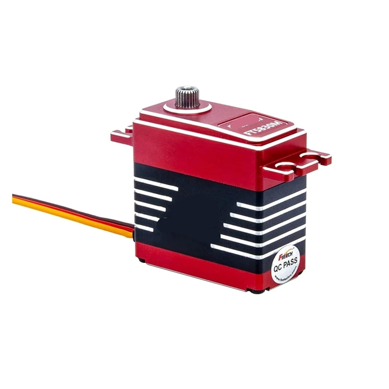 FT5825M 25KG Digital Servo Metal Gear 180 Degree for 1/8 1/10 Scale RC Car Truck Crawler(2xFT5825M 25KG Servo)