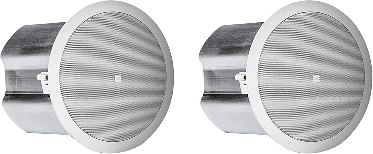 JBL Control 16C T 6.5 Inches 8-Ohm Ceiling Speaker with Transformer - White