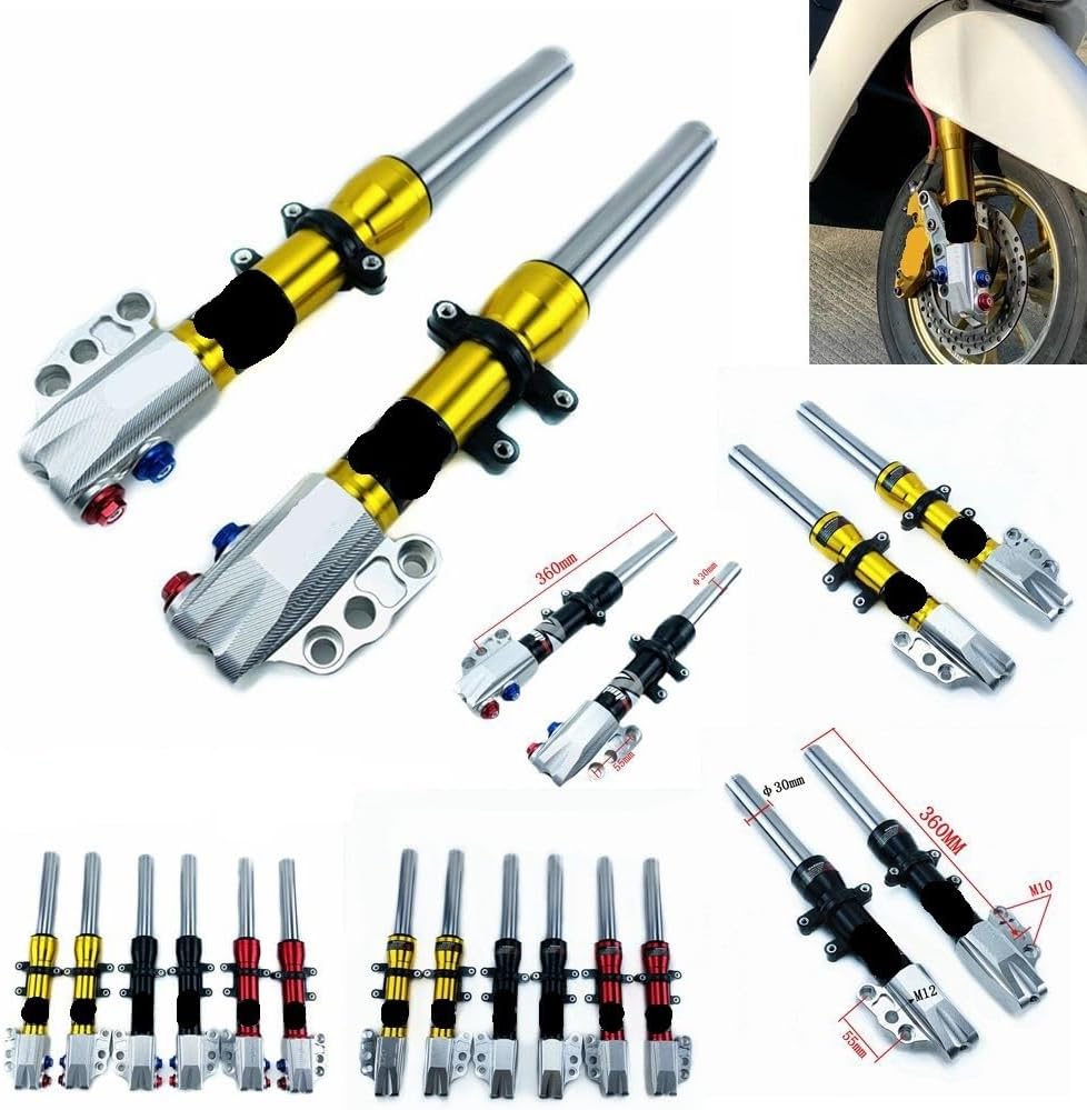 Bike Rear Shock Scooter E-Motorcycle Front Forks Hydraulic Shock Absorber for for BWS for RSZ for Fuxi NIU N1s/U1 US U