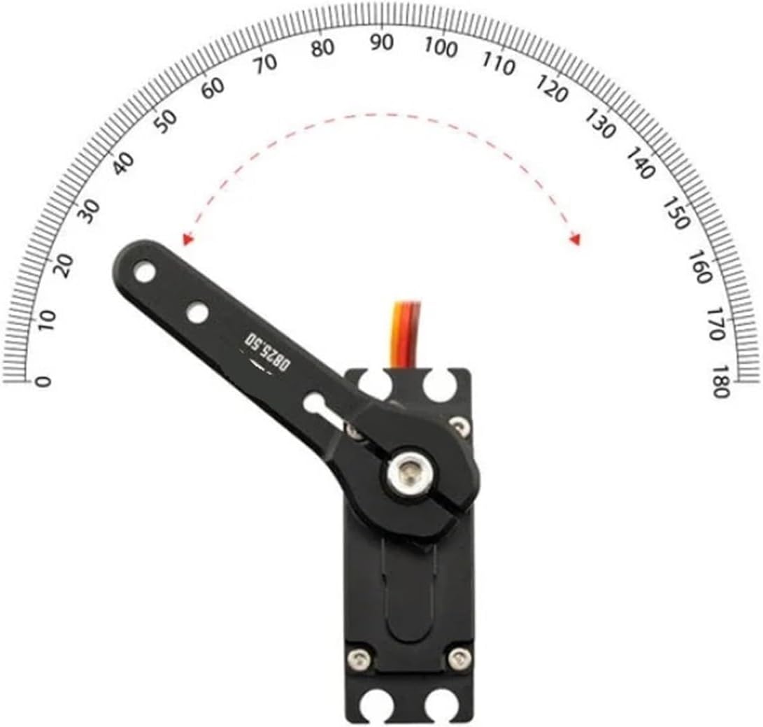 SV6010-12 High Voltage Brushless Metal Gear 70Kgf.cm 0.09 Second Digital Servo