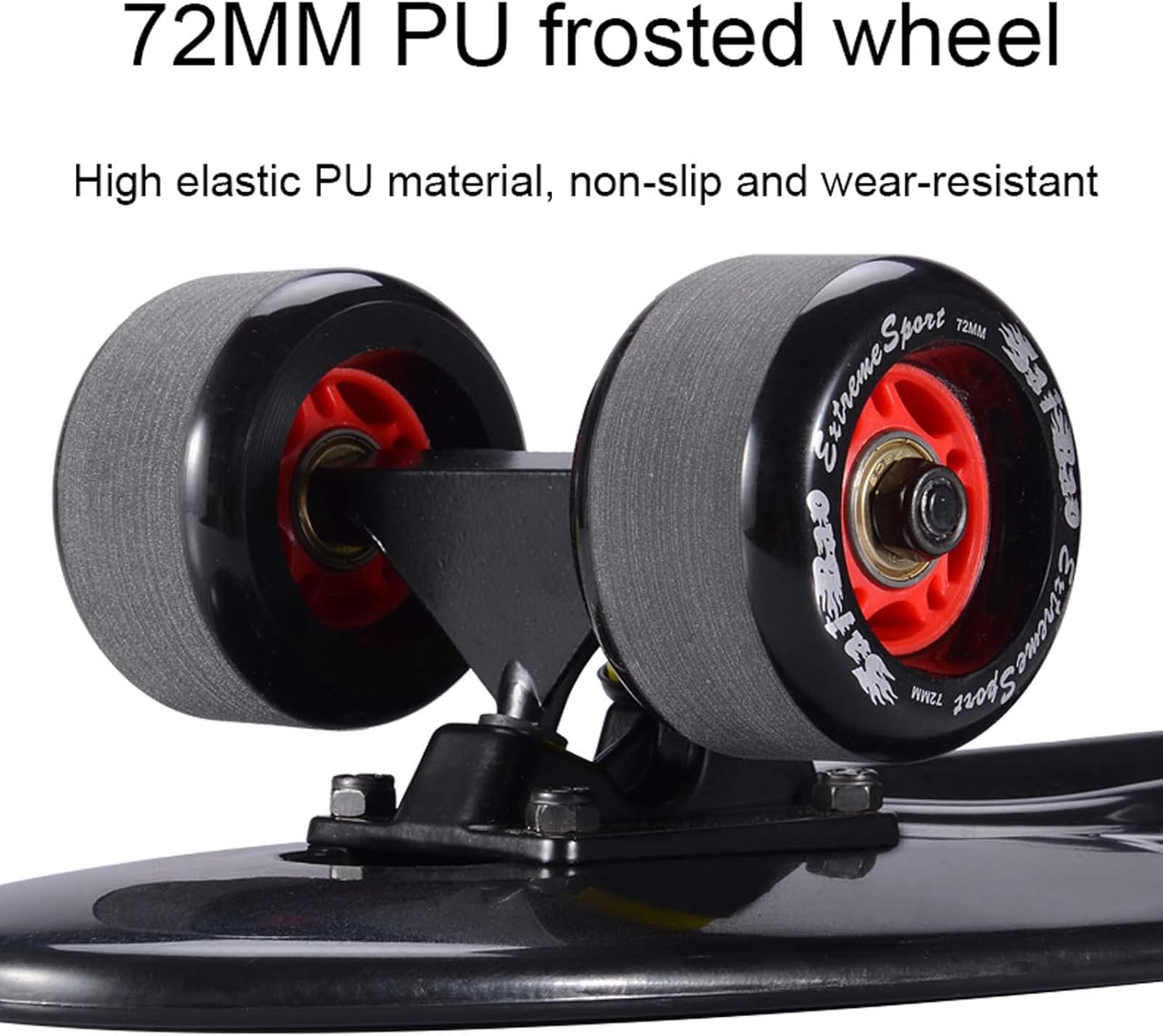 Complete Skateboard for Kids Teens Adults, 7 Layer Maple Double Kick Deck Concave Cruiser Trick Skateboards, Professional Standard Skateboard