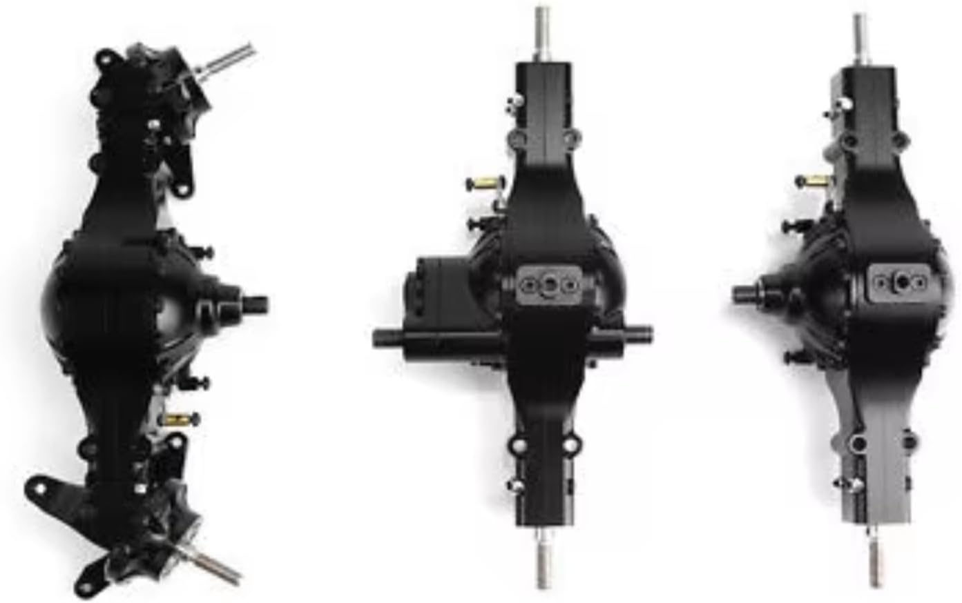 Compatible with TH02068 1/14 RC Cars Upgrade Parts Replacement Accessories Modification Spare Metal Front Rear Axle RC Front and Rear Axle