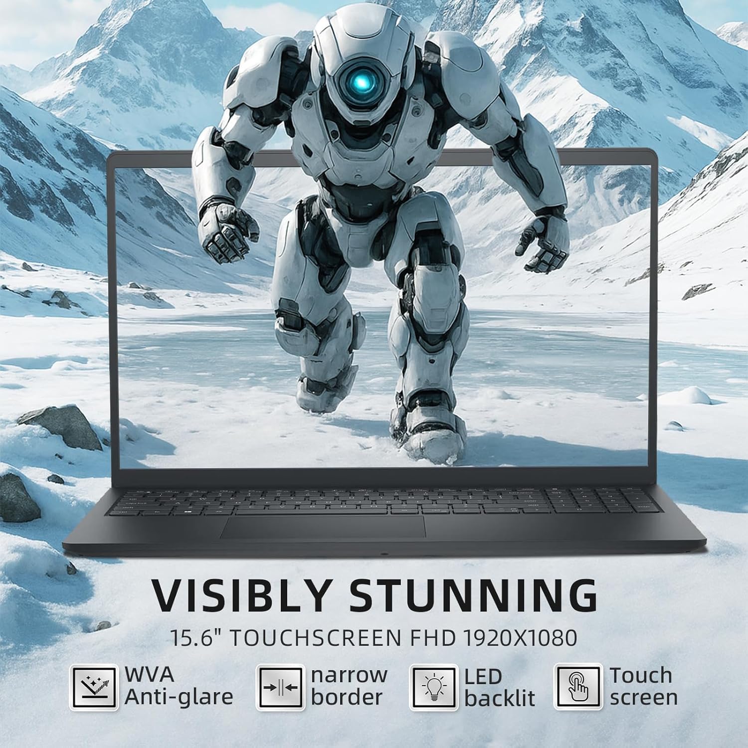 Dell Inspiron 15 3535 Touchscreen Laptop - w/Accessories, 15.6