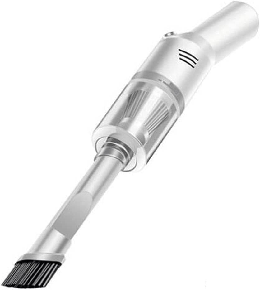 PacuM Hand held Vacuum Handheld Car Vacuum Cleaner for Home Portable Vacuum Cleaner for Car Dry Cleaning (Color : White)