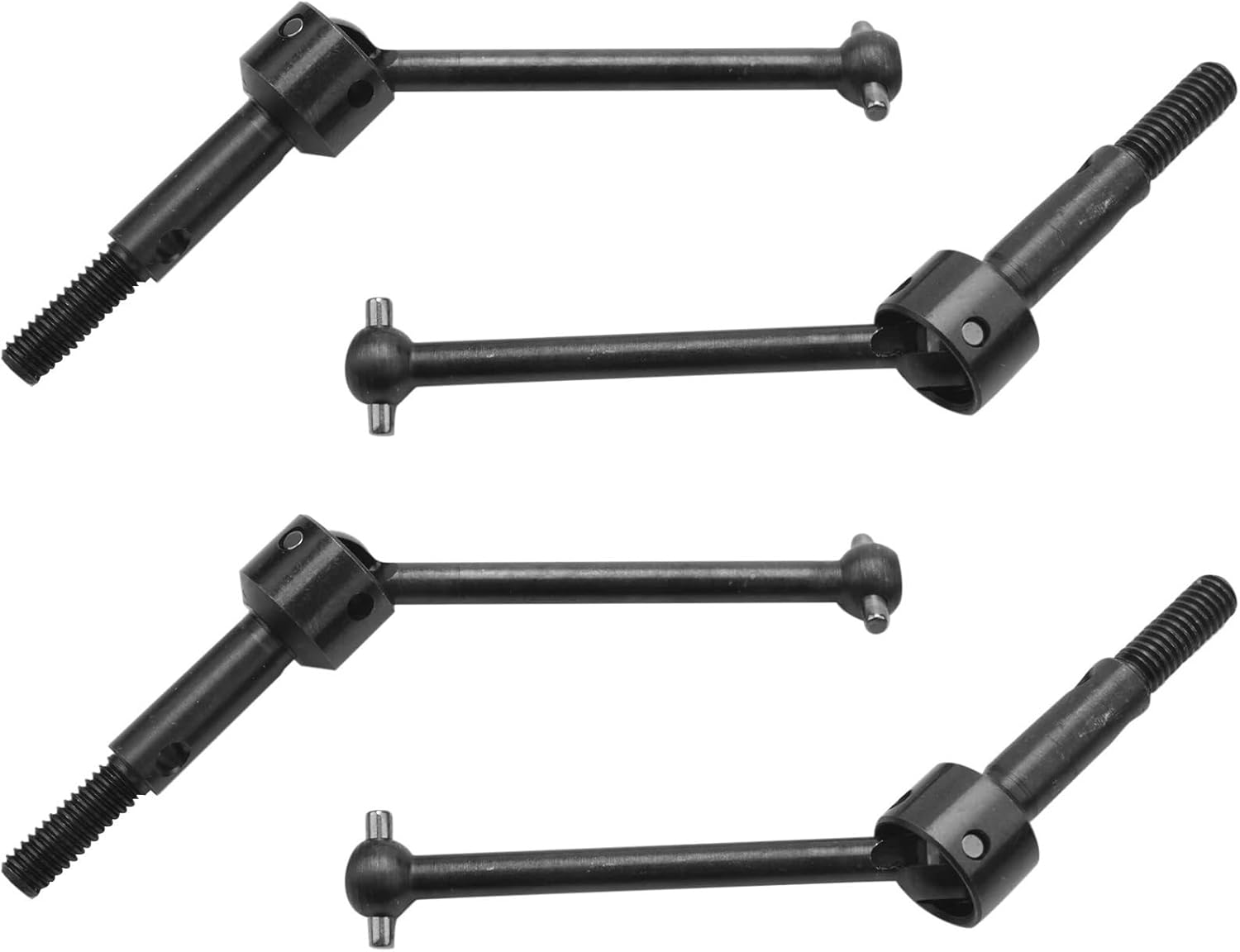 RC Car Drive Shafts for Tamiya for TT01 TT02 TA04 1/10 rc Cars Metal Universal Shaft CVD Driveshaft Drive Shaft 53792 39mm Upgrade Parts(4pcs)