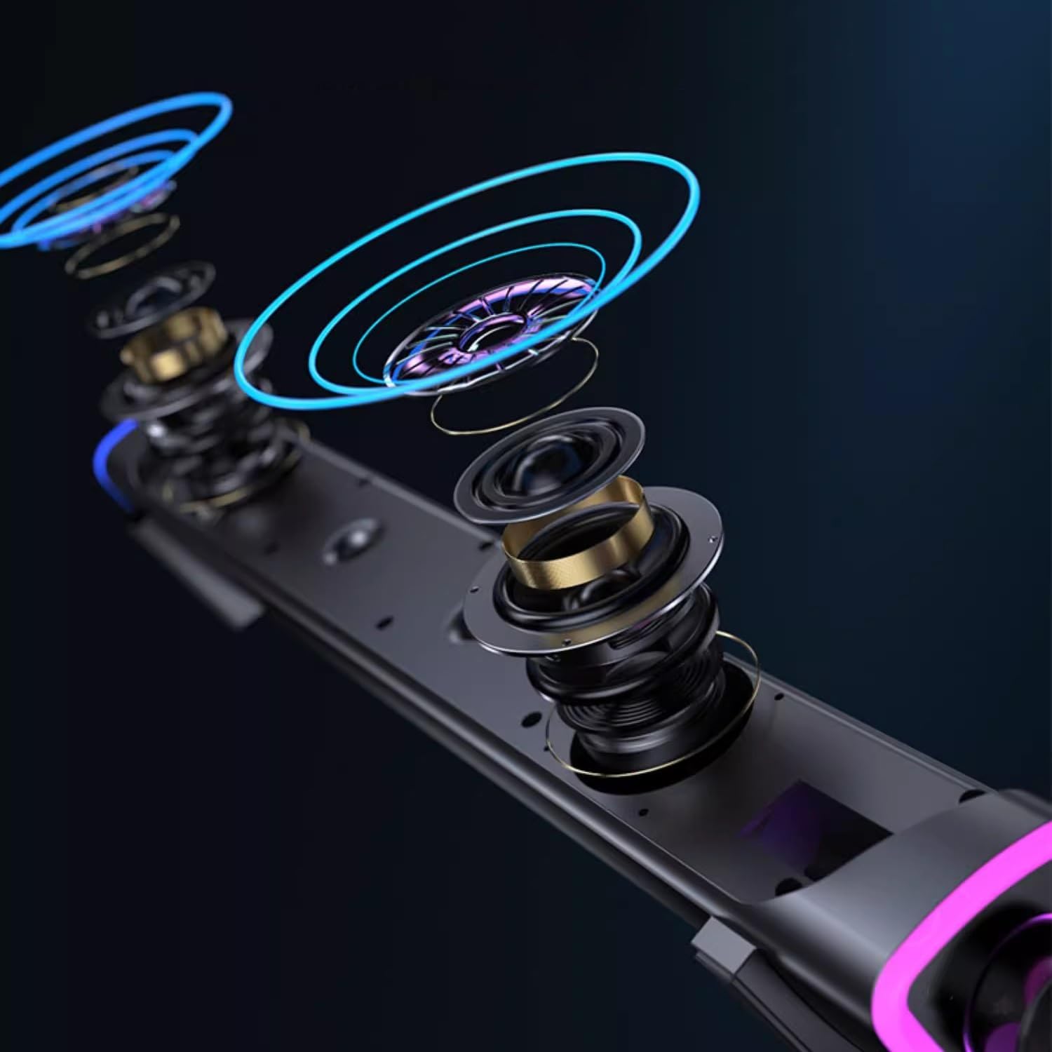 Computer Audio, Desktop, Home Wired External Small Subwoofer