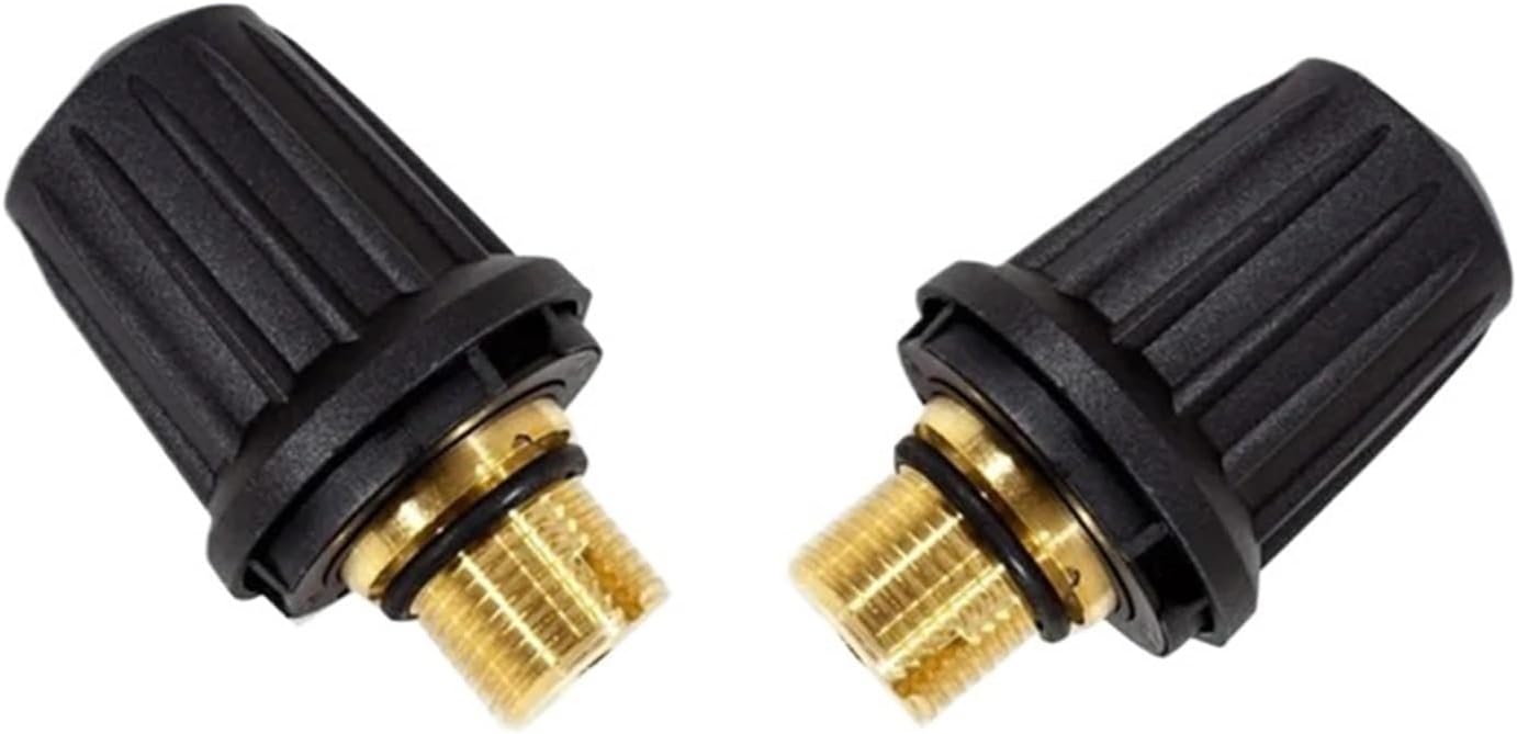 2Pcs Steam Cleaner Tank Cap Safety Valve Cover，Compatible For Karcher，SC1 SC2 CTK10 SC2D, Brass Safety Valve Vacuum Cleaner Parts