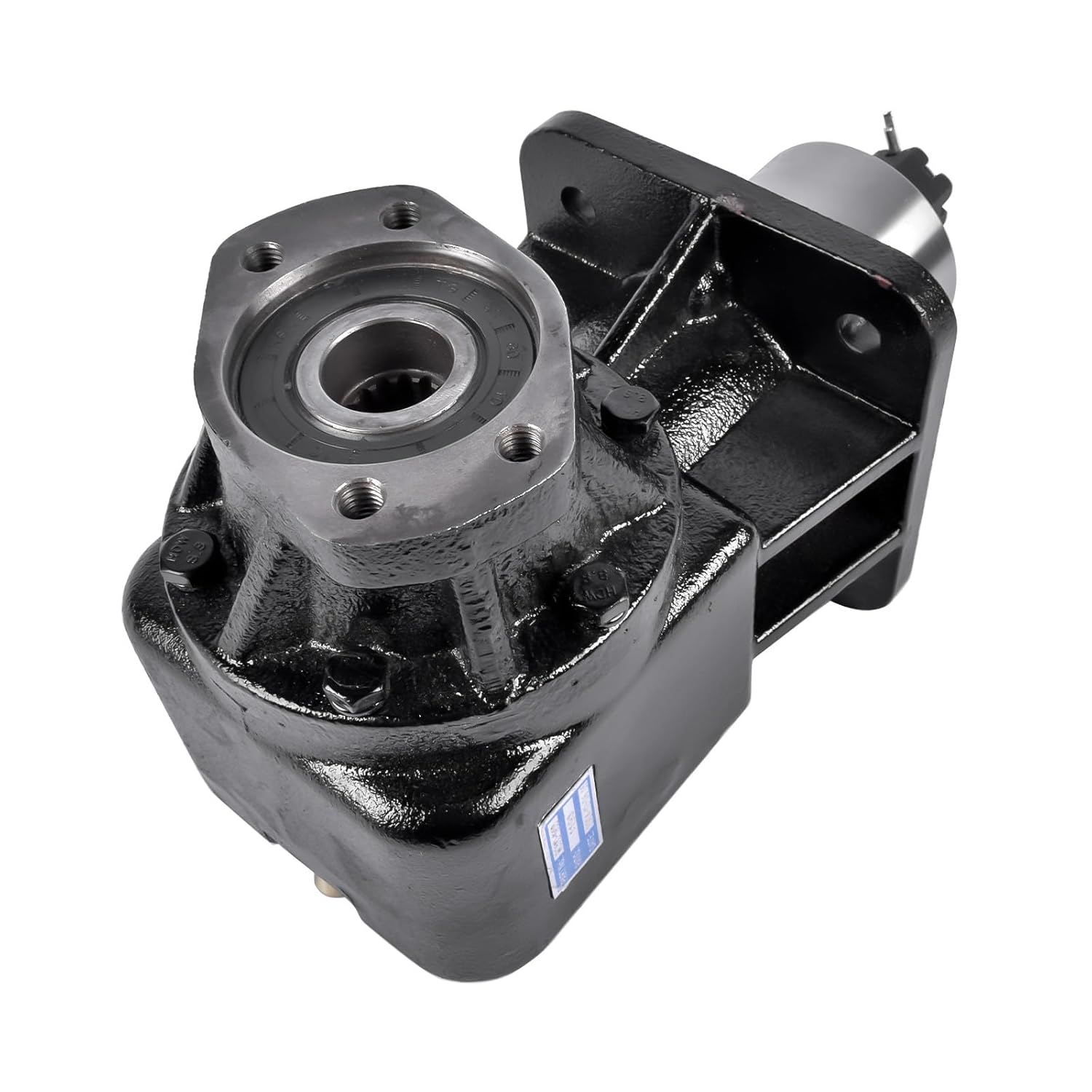 251390 Hydraulic Brush Cutter Gearbox Replacement for Omni Gear RC-51H 90-Degree Gearbox 1:1.93 Ratio 1-1/4