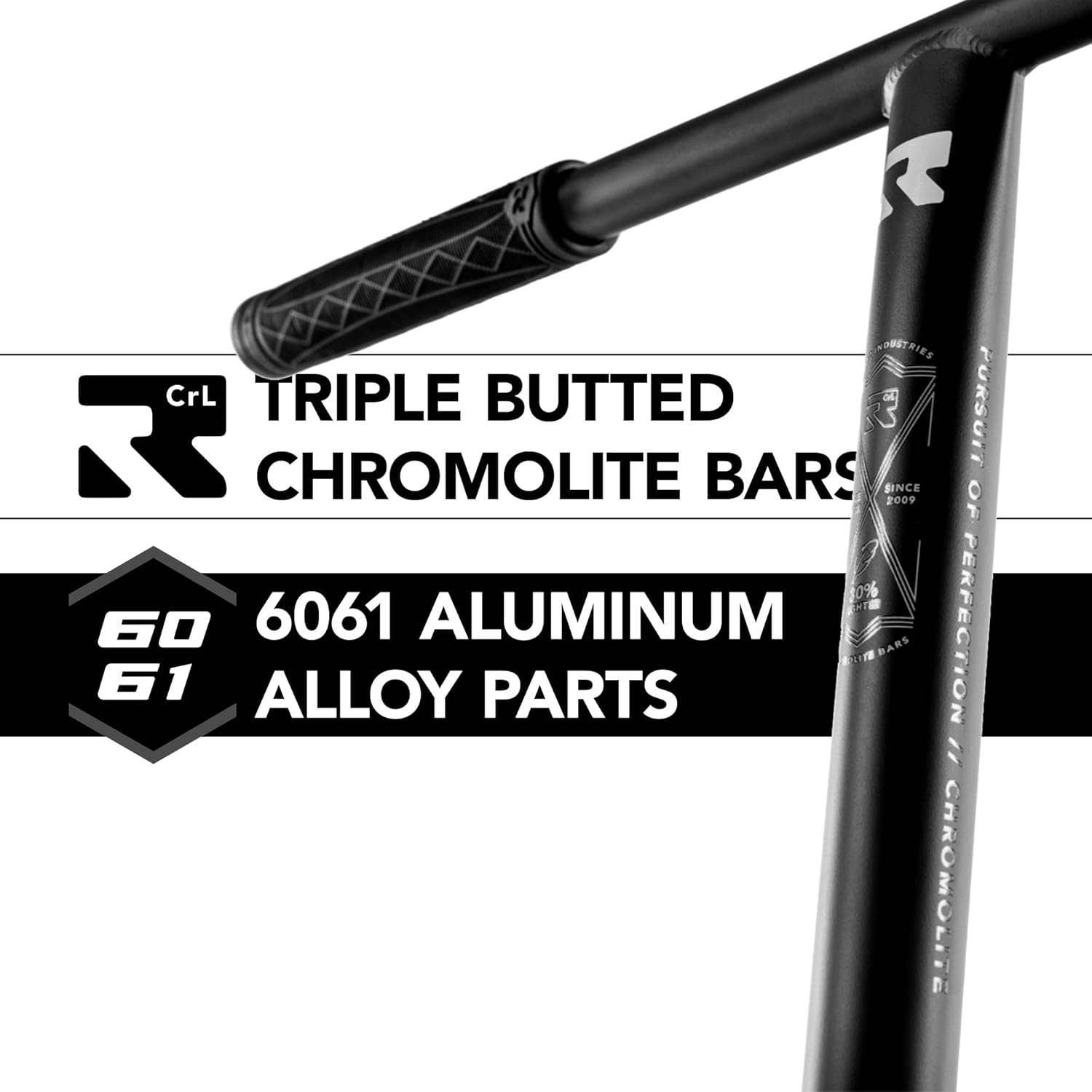 ROOT INDUSTRIES AIR RS V3 Complete Professional Stunt Scooter - Intended for Older, Taller Riders - Pro Deck, Bars, Wheels - Ready-to-Ride for Tricks, Stunts, Cruising, etc.