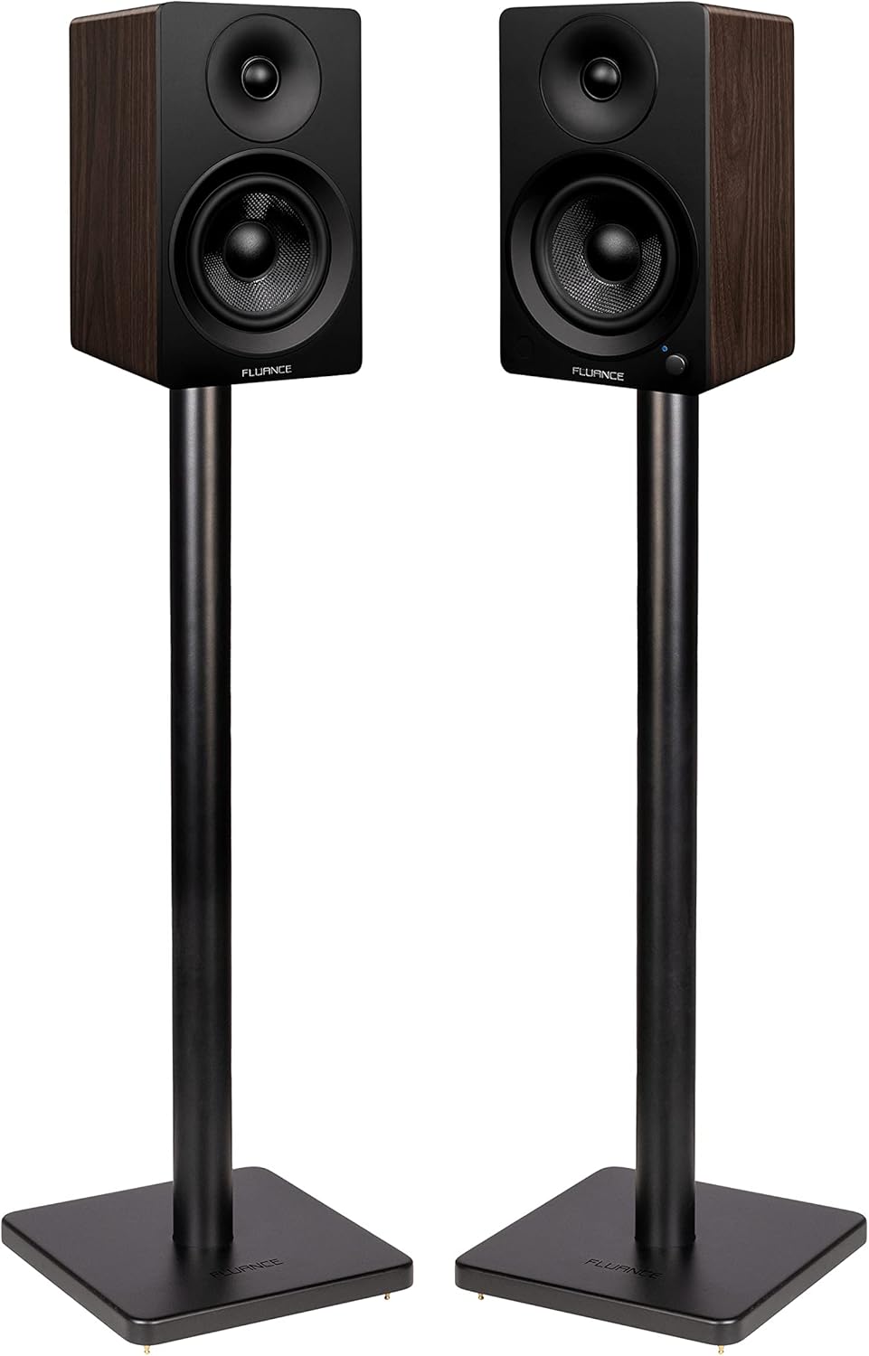 Fluance Ai41 Powered 2-Way 2.0 Stereo Bookshelf Speakers with Speaker Stands 5