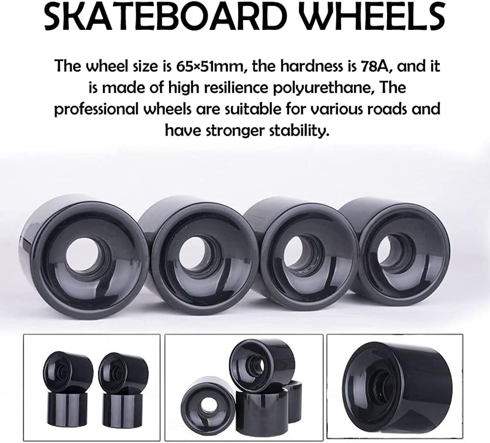 Carving Pumping Skateboard CX4 Truck Surfskate 30×9in 7 Layers of Maple Deck Land Surfing Skateboard ABEC - 11 Bearing for Children Teenagers Youth and Adults Gift (E)