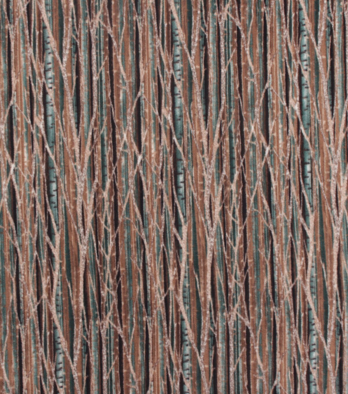 Branches & Bark Anti Pill Fleece Fabric